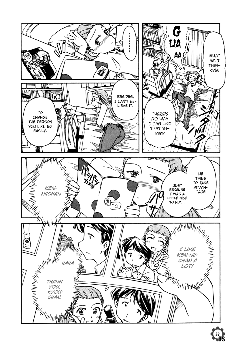 Narue no Sekai Chapter 64 page 20 - Chapter 64: The Short Me and the Big Foreheaded You