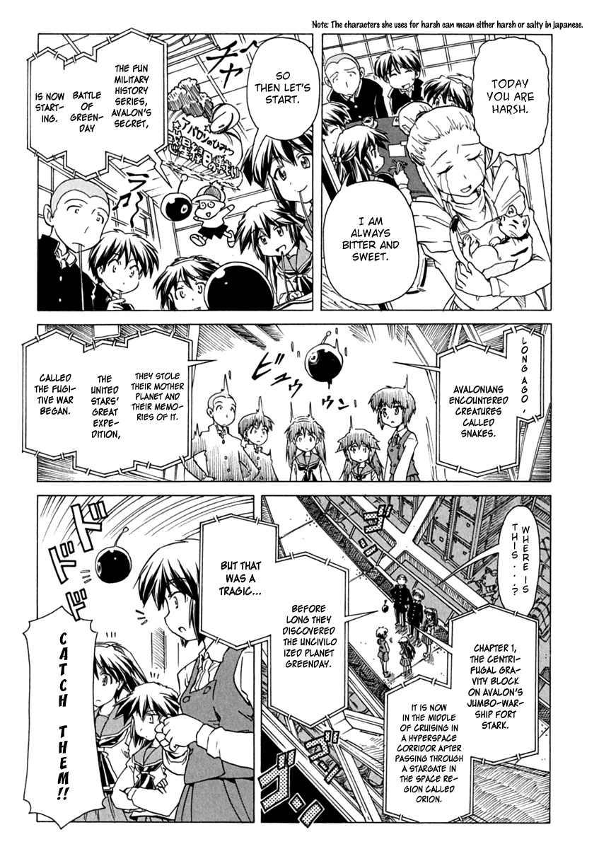 Narue no Sekai Chapter 76 page 11 - Chapter 76: Fugitive War