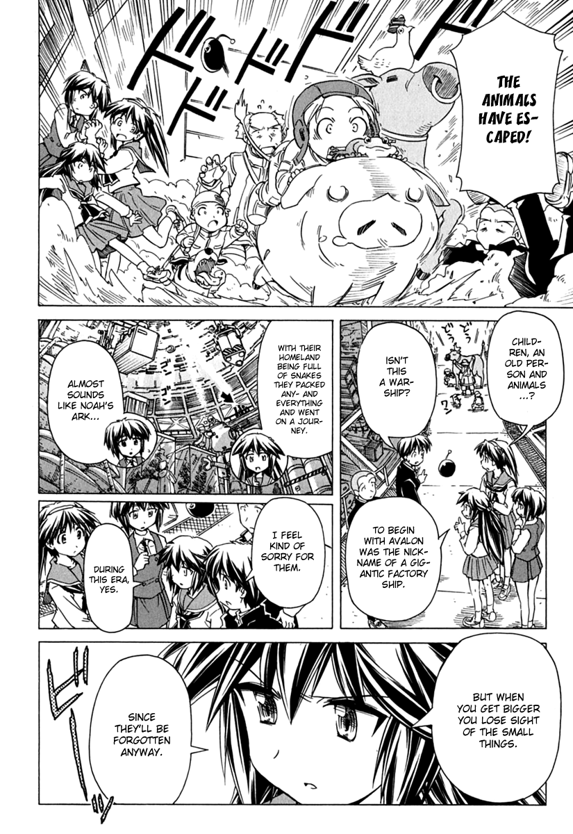 Narue no Sekai Chapter 76 page 12 - Chapter 76: Fugitive War