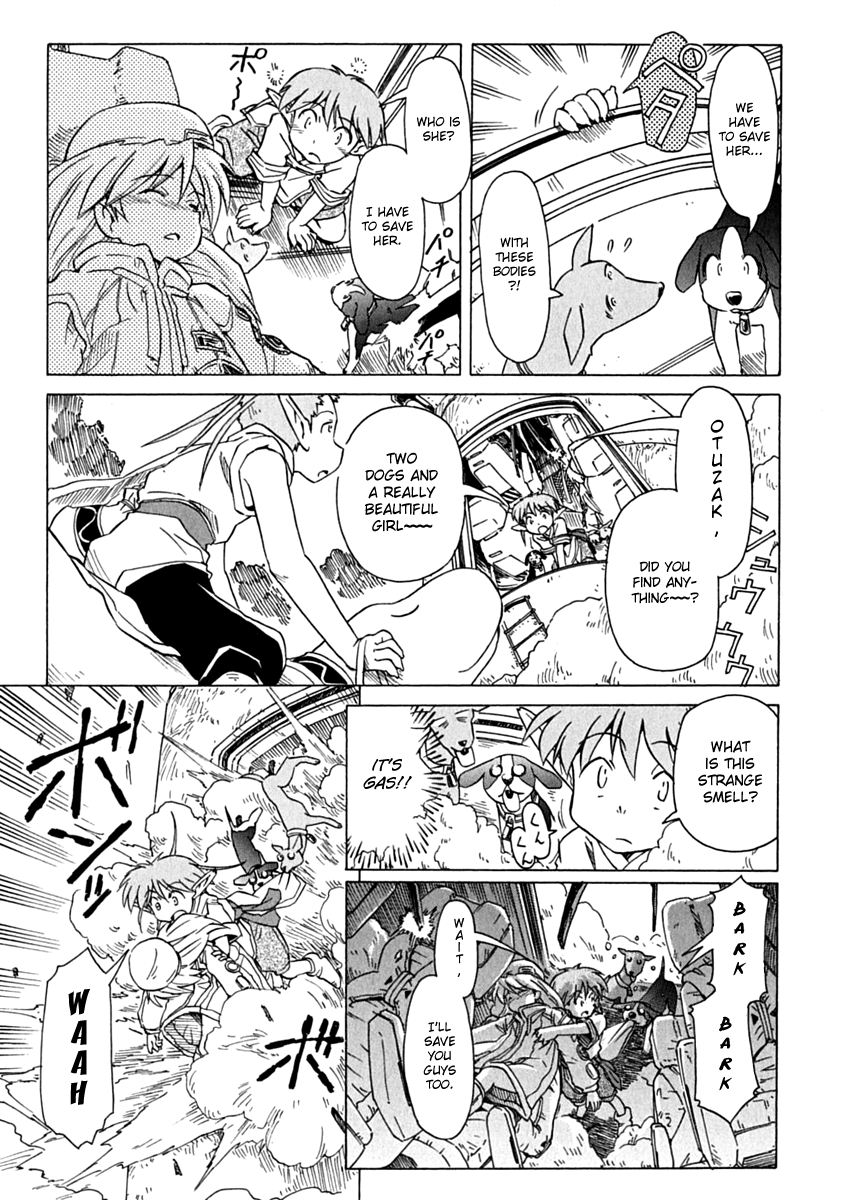 Narue no Sekai Chapter 76 page 19 - Chapter 76: Fugitive War