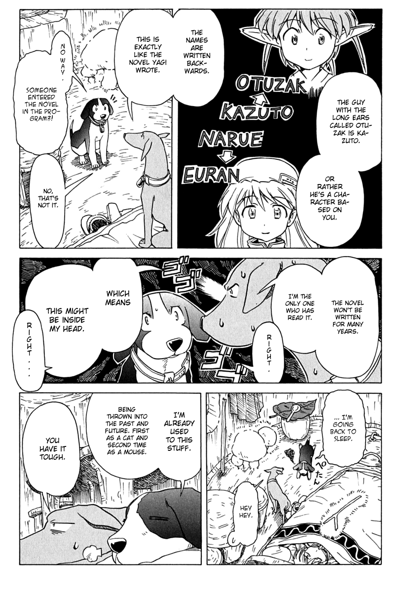 Narue no Sekai Chapter 76 page 23 - Chapter 76: Fugitive War