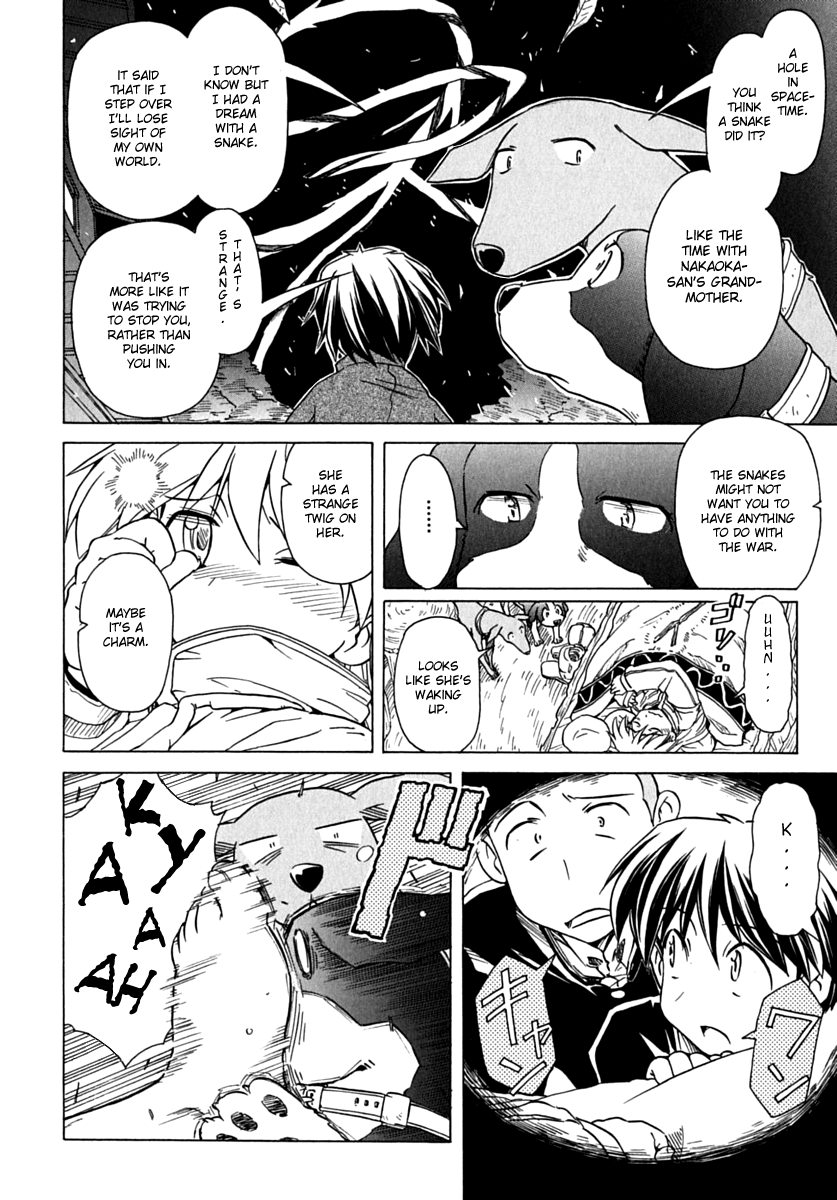 Narue no Sekai Chapter 76 page 24 - Chapter 76: Fugitive War