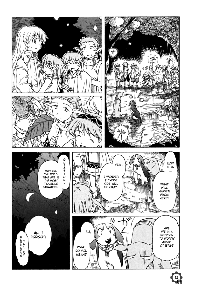 Narue no Sekai Chapter 76 page 32 - Chapter 76: Fugitive War