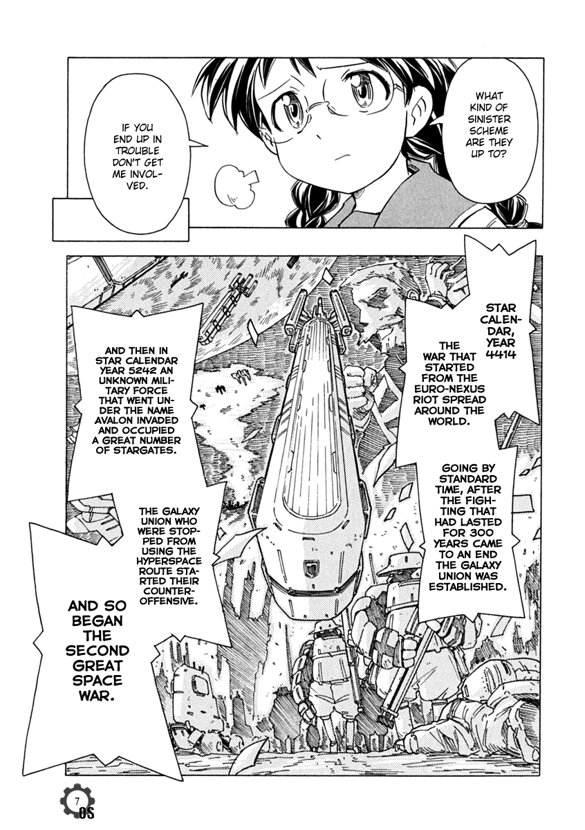 Narue no Sekai Chapter 76 page 7 - Chapter 76: Fugitive War