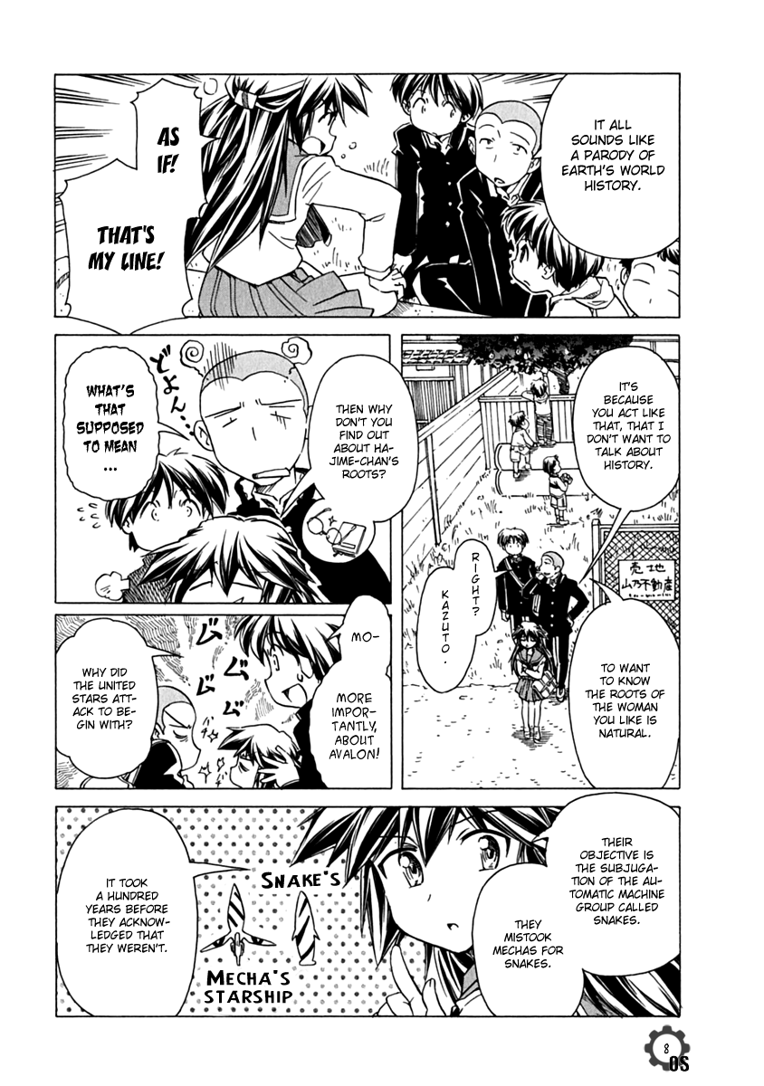 Narue no Sekai Chapter 76 page 8 - Chapter 76: Fugitive War