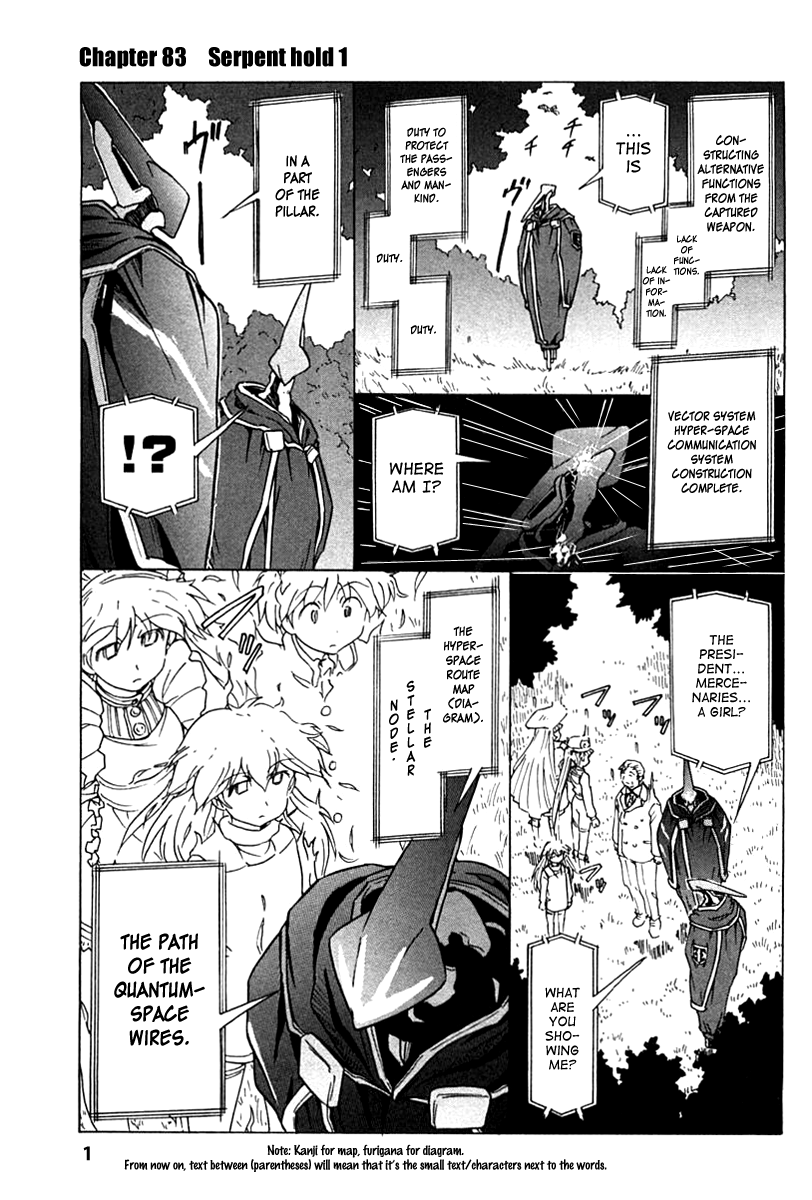 Narue no Sekai Chapter 83 page 1 - Chapter 83: Serpent Hold (1)