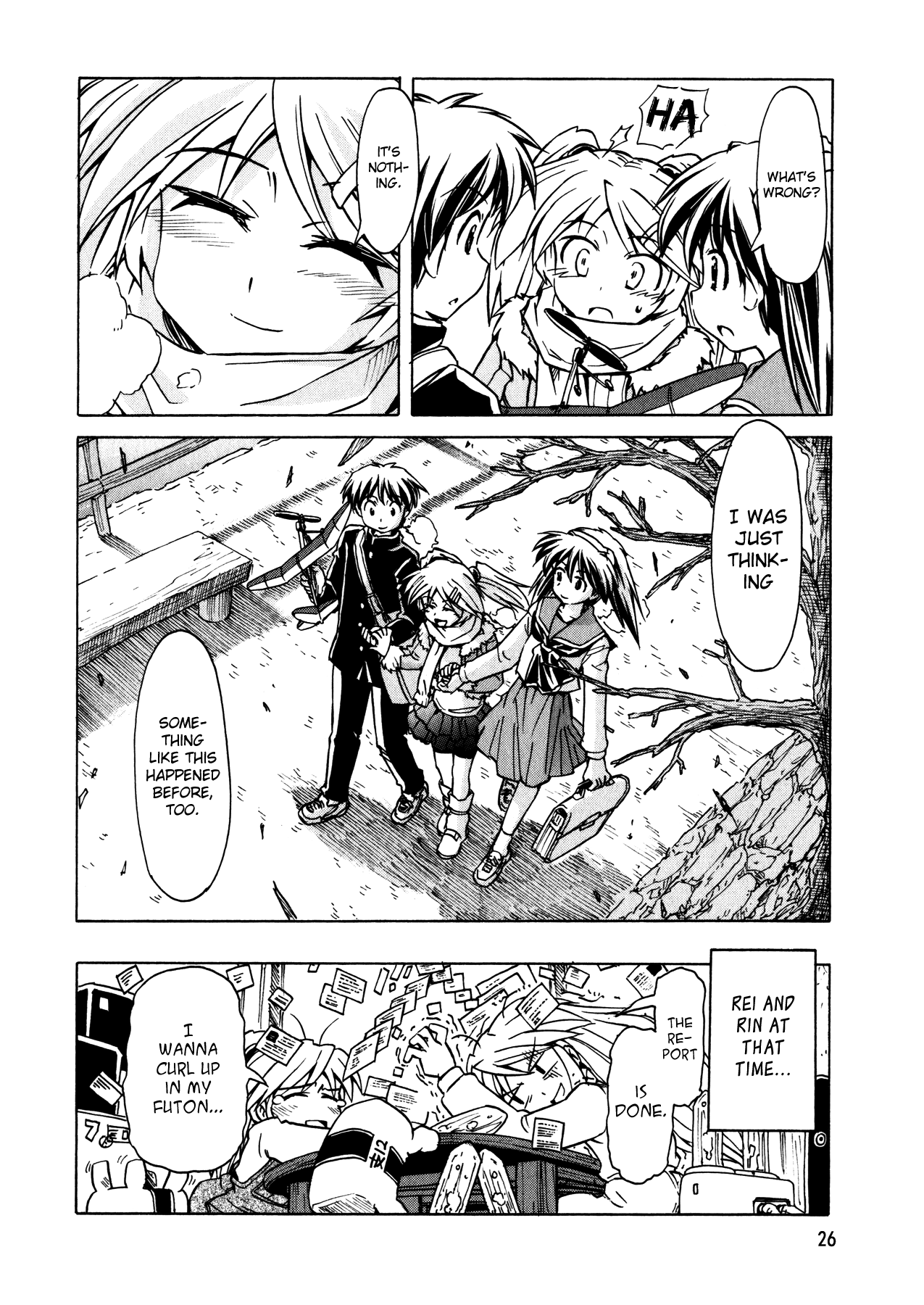 Narue no Sekai Chapter 89 page 27 - Chapter 89: Circle Game