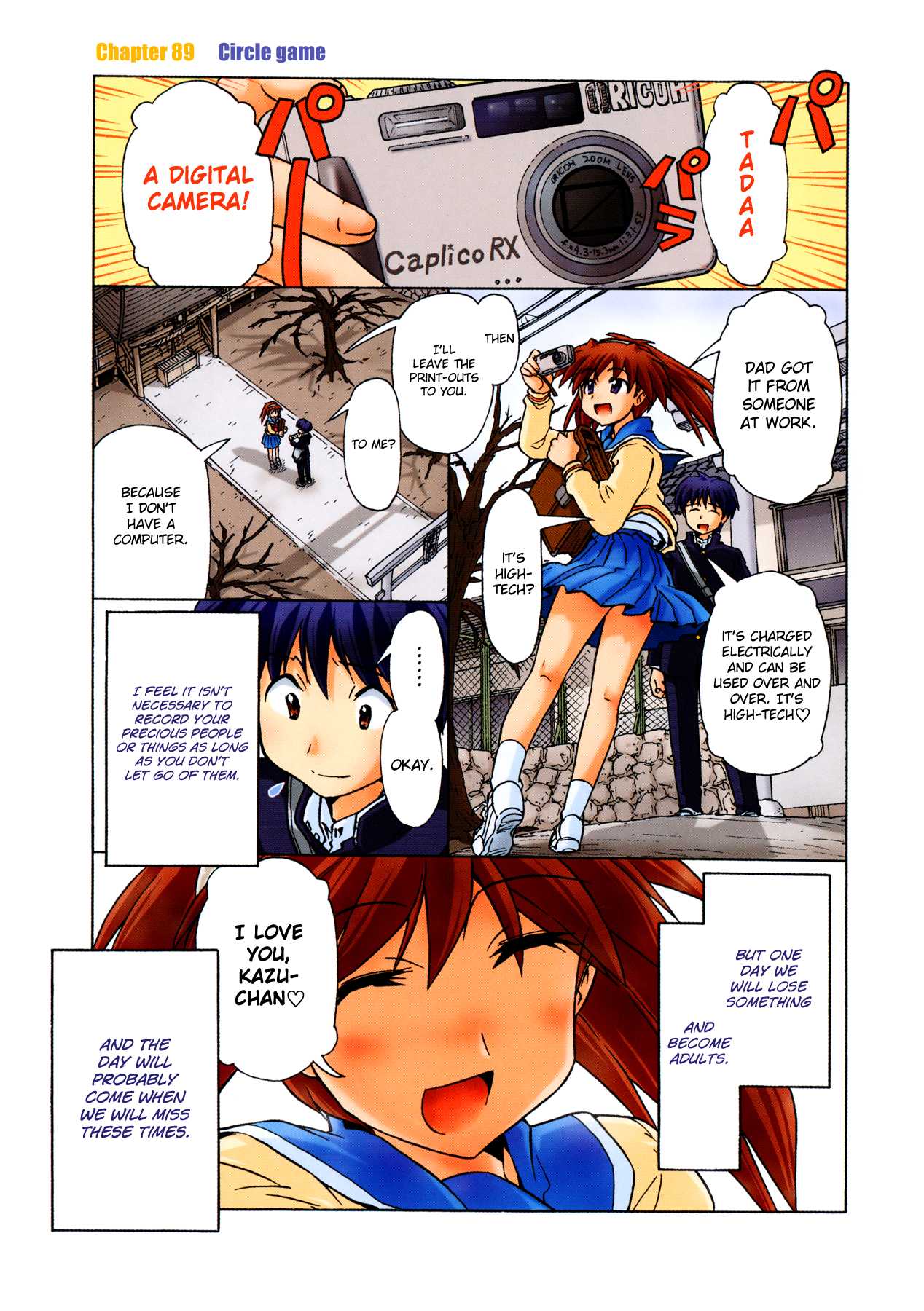Narue no Sekai Chapter 89 page 4 - Chapter 89: Circle Game