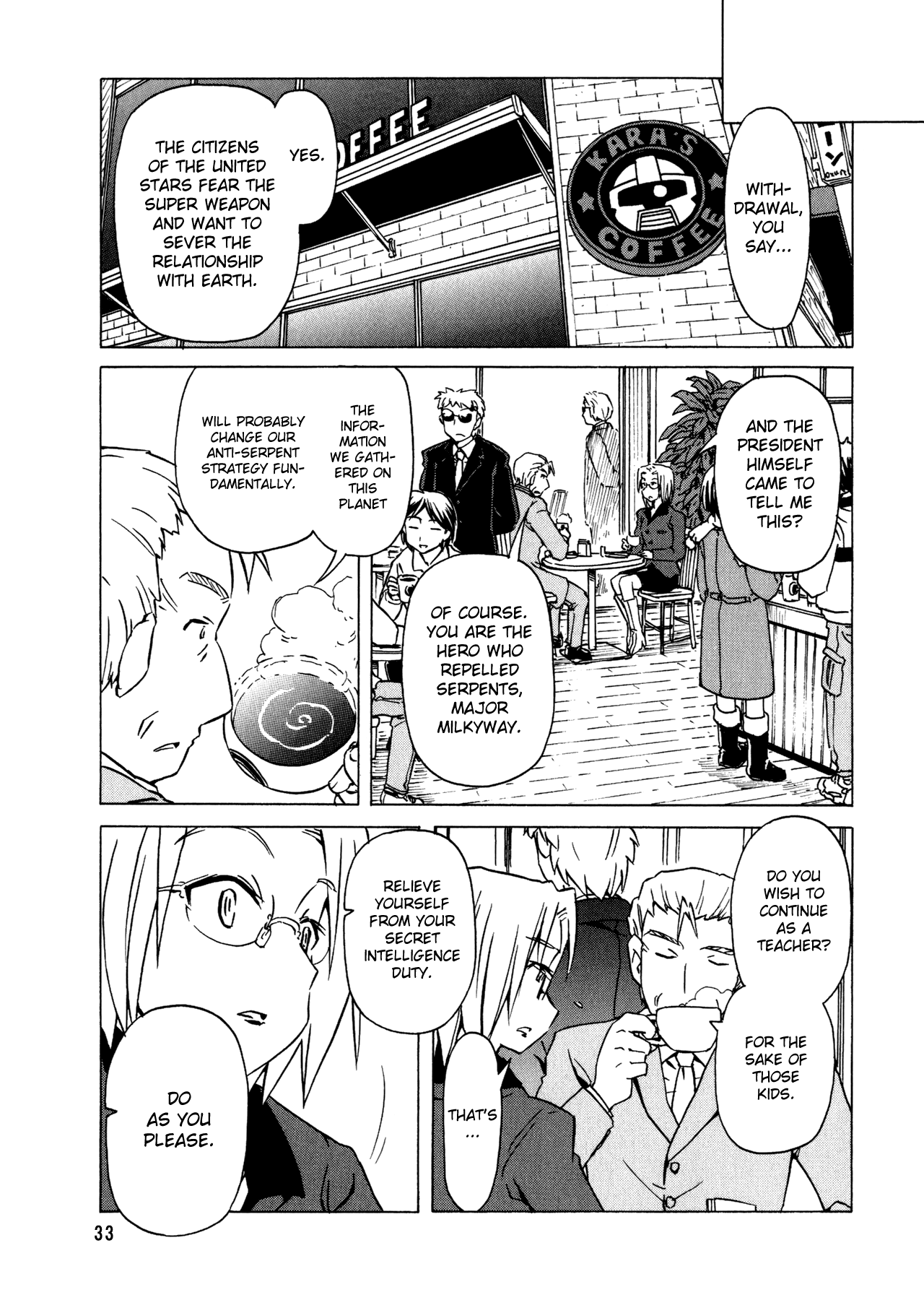 Narue no Sekai Chapter 90 page 7 - Chapter 90: Rule the World (1)
