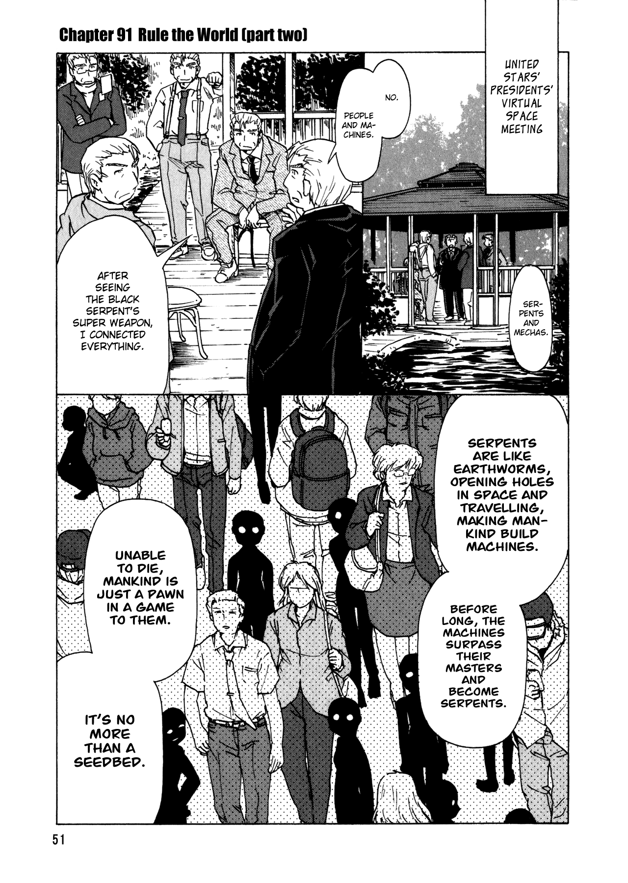 Narue no Sekai Chapter 91 page 1 - Chapter 91: Rule the World (2)