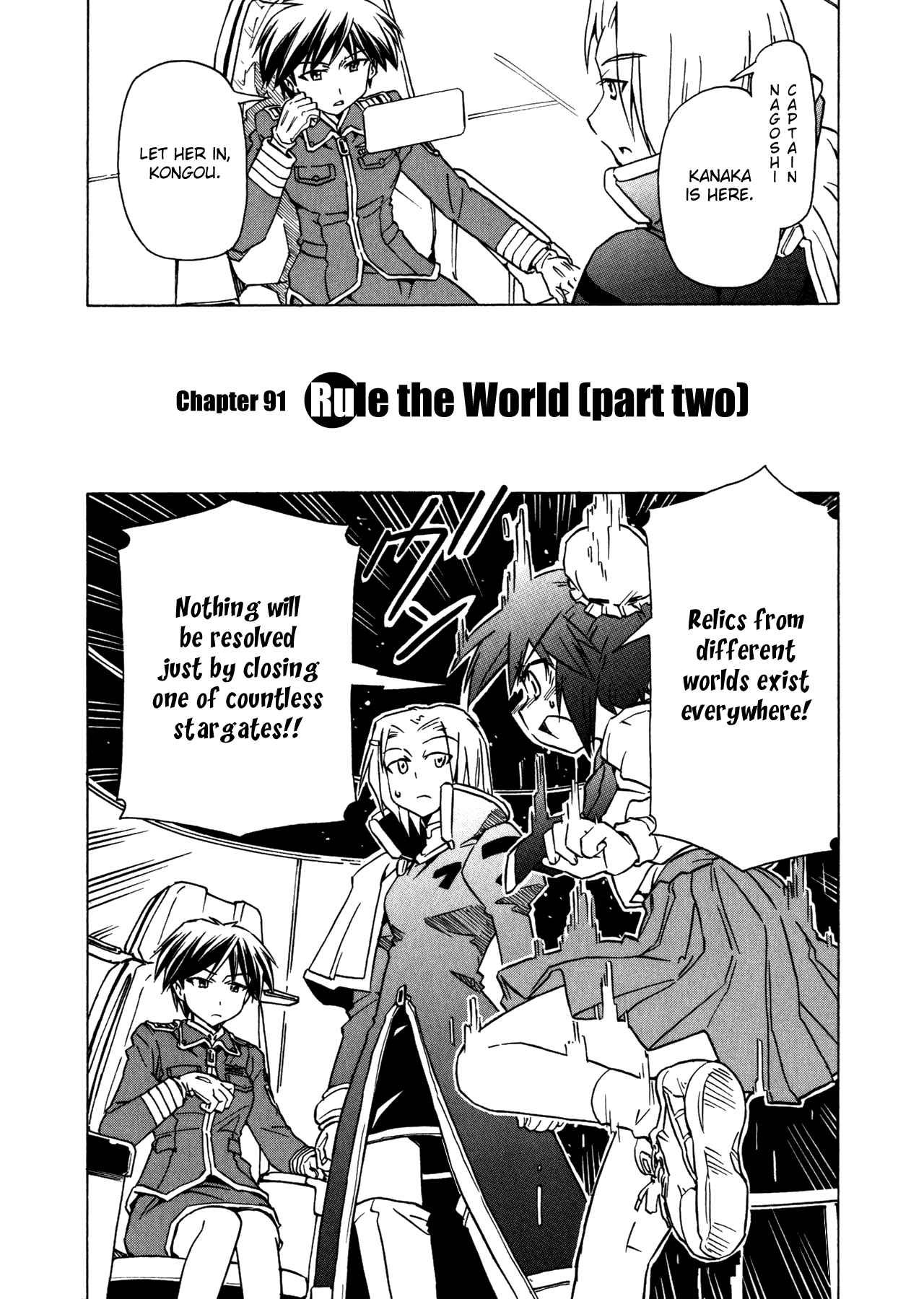Narue no Sekai Chapter 91 page 3 - Chapter 91: Rule the World (2)