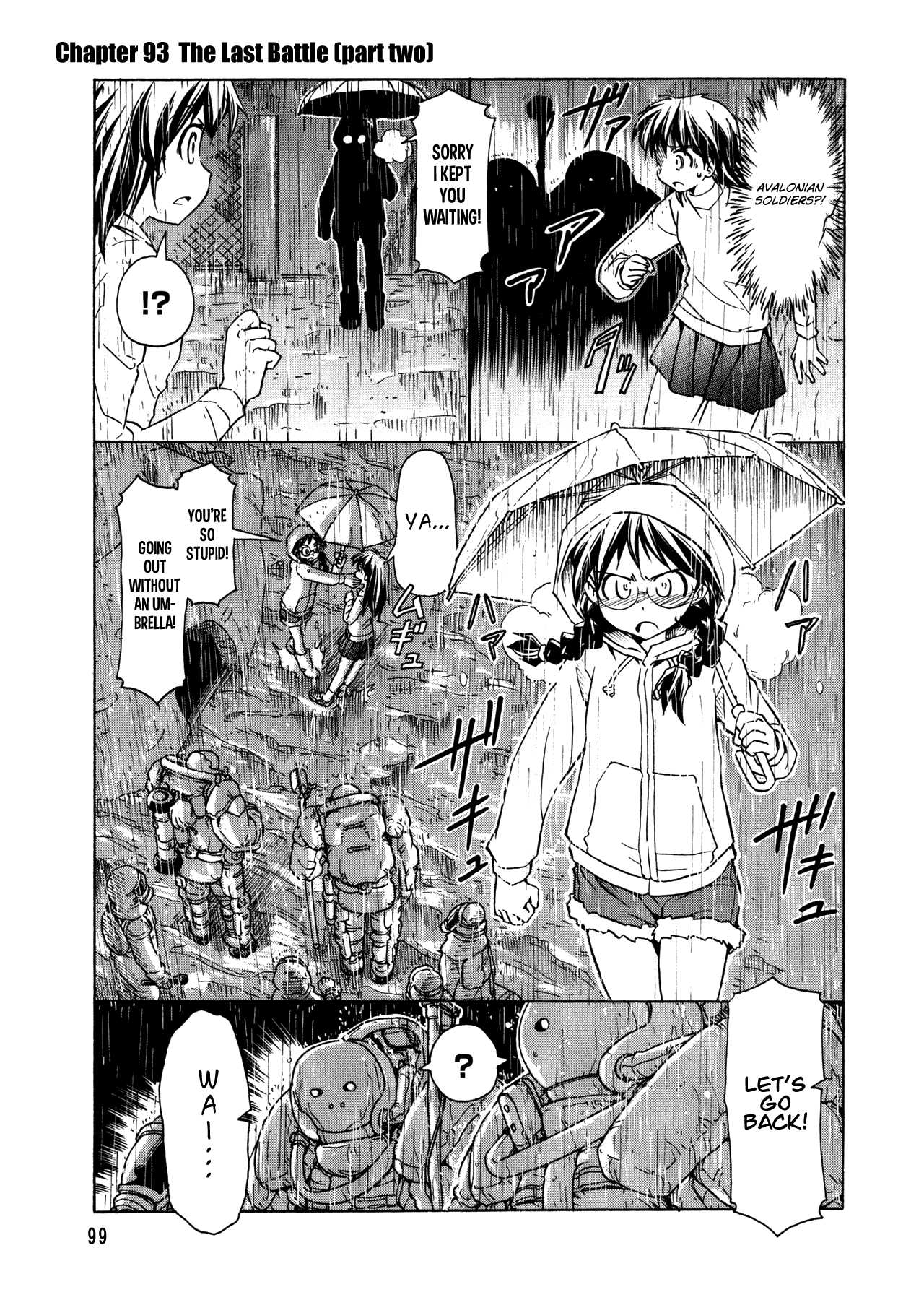 Narue no Sekai Chapter 93 page 1 - Chapter 93: The Last Battle (2)