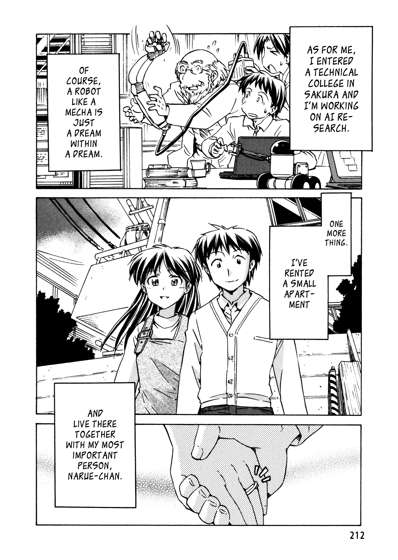 Narue no Sekai Chapter 97 page 15 - Chapter 97: Shooting Stars ☆