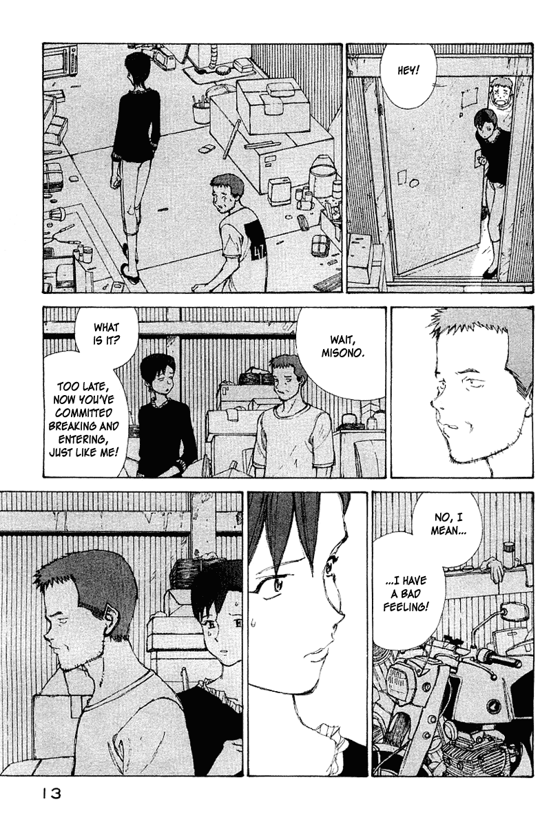 Narutaru Chapter 51 page 14 - Chapter 51: Returning Home in a Bag