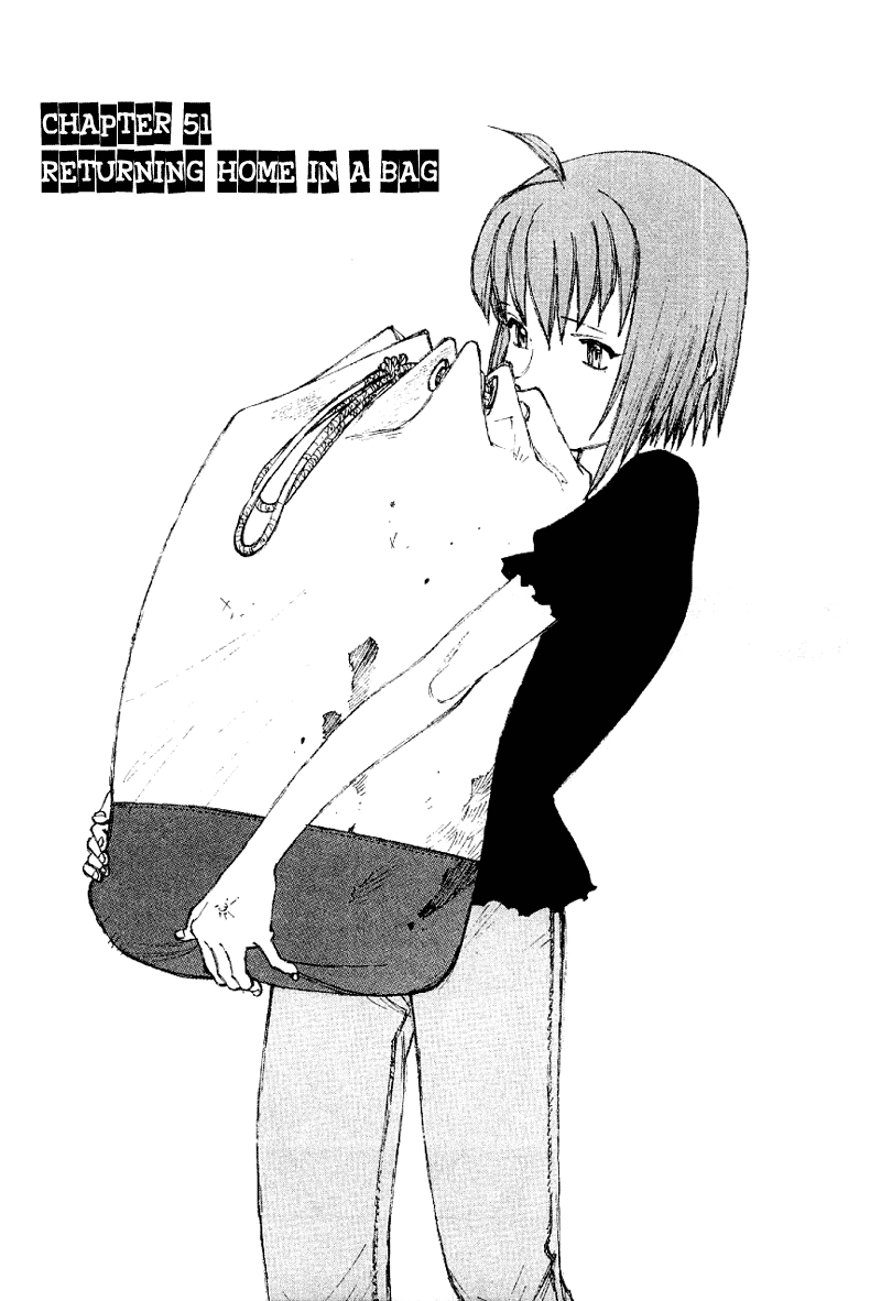 Narutaru Chapter 51 page 4 - Chapter 51: Returning Home in a Bag