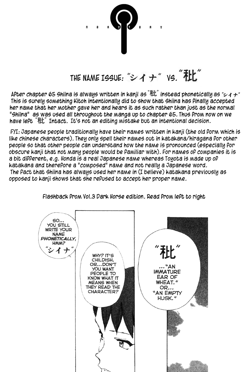 Narutaru Chapter 65 page 57 - Chapter 65: The Soft Voice That's Calling Me