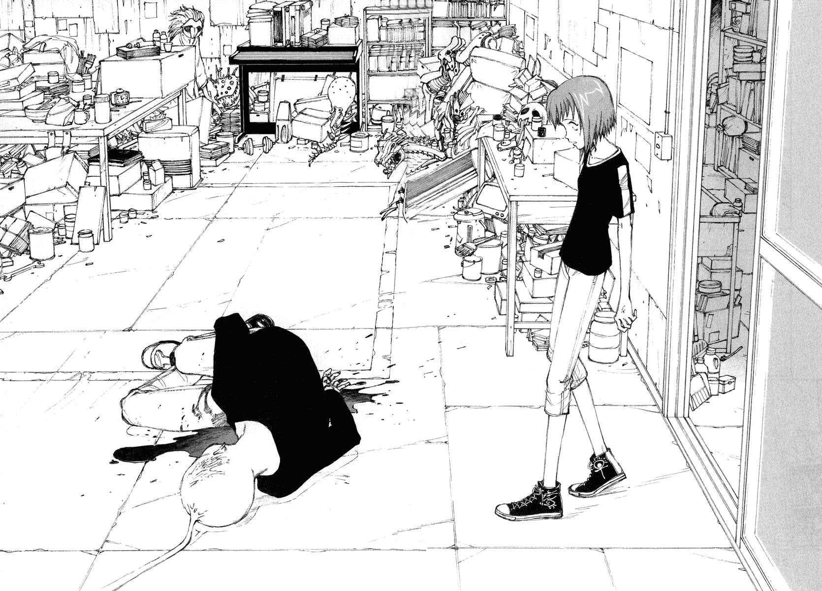 Narutaru Chapter 67 page 17 - Chapter 67: The Frozen Planet and the Chosen Child [END]