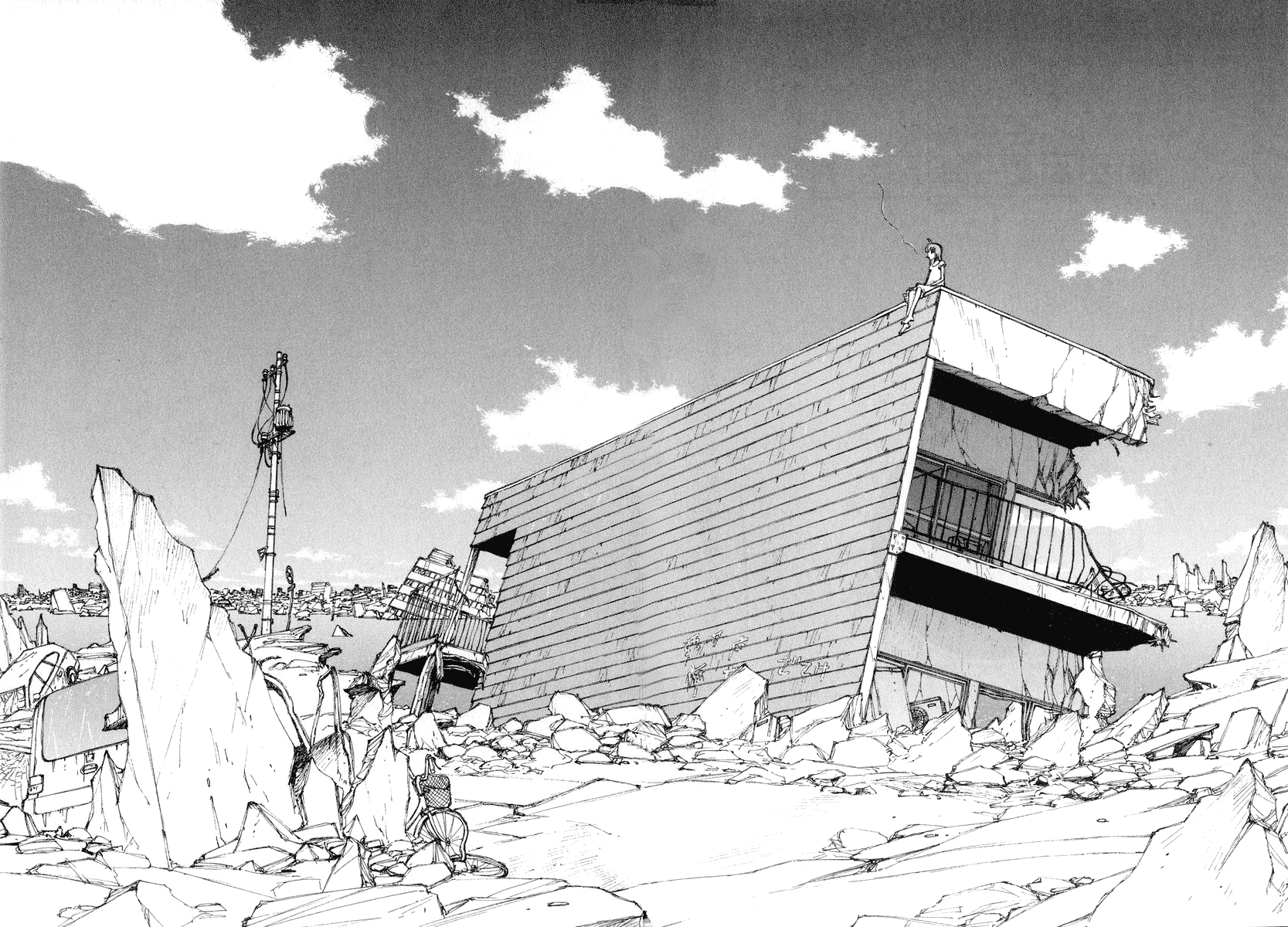 Narutaru Chapter 67 page 2 - Chapter 67: The Frozen Planet and the Chosen Child [END]