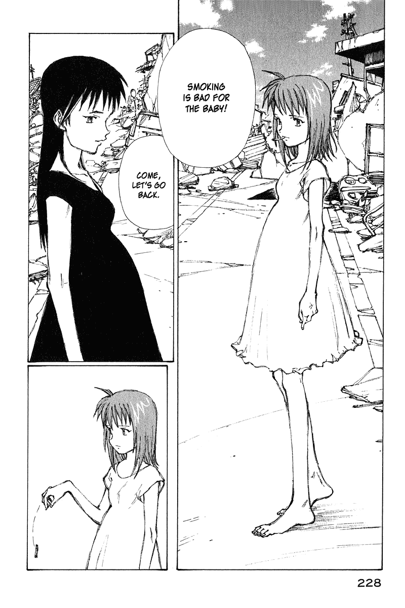 Narutaru Chapter 67 page 28 - Chapter 67: The Frozen Planet and the Chosen Child [END]