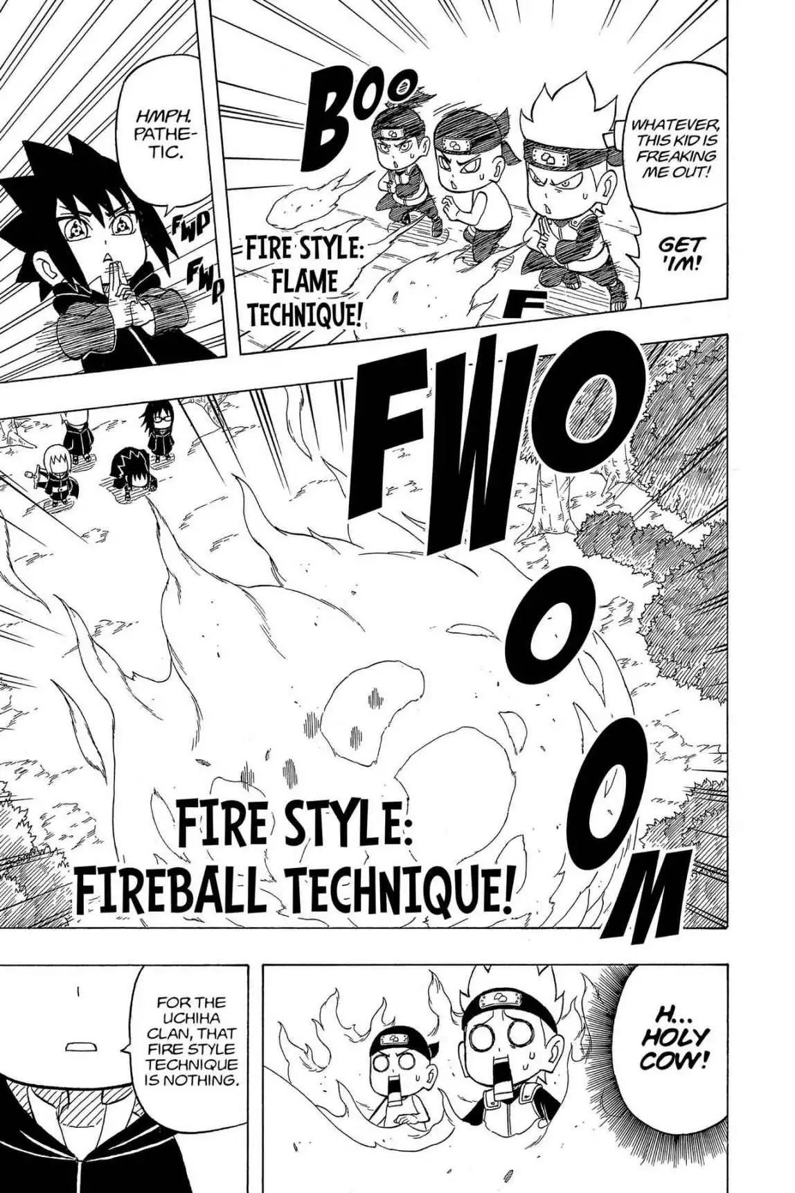 Naruto: Chibi Sasuke's Sharingan Legend Chapter 1 page 11 - Chapter 1: Uchiha Sasuke!!