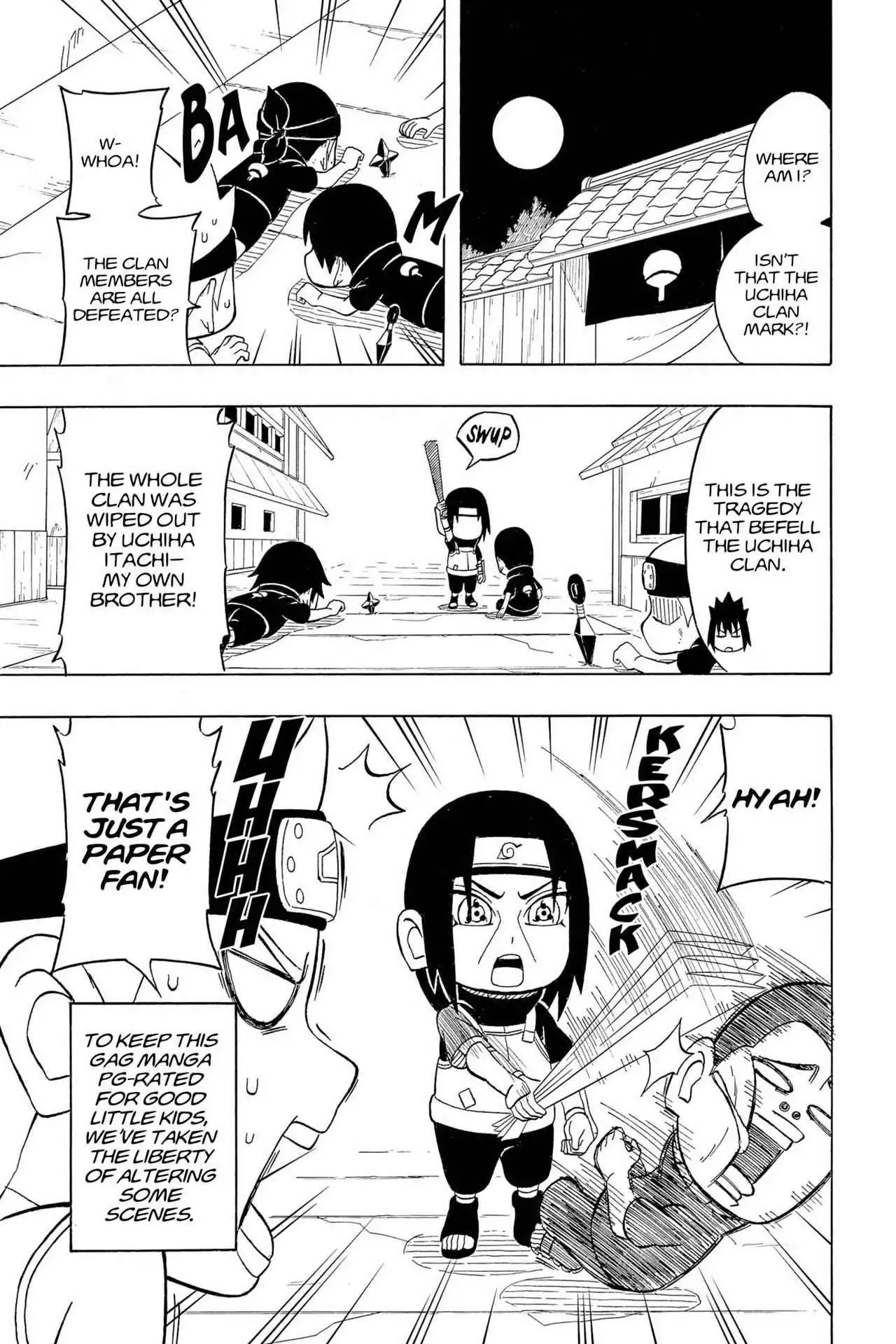 Naruto: Chibi Sasuke's Sharingan Legend Chapter 1 page 31 - Chapter 1: Uchiha Sasuke!!
