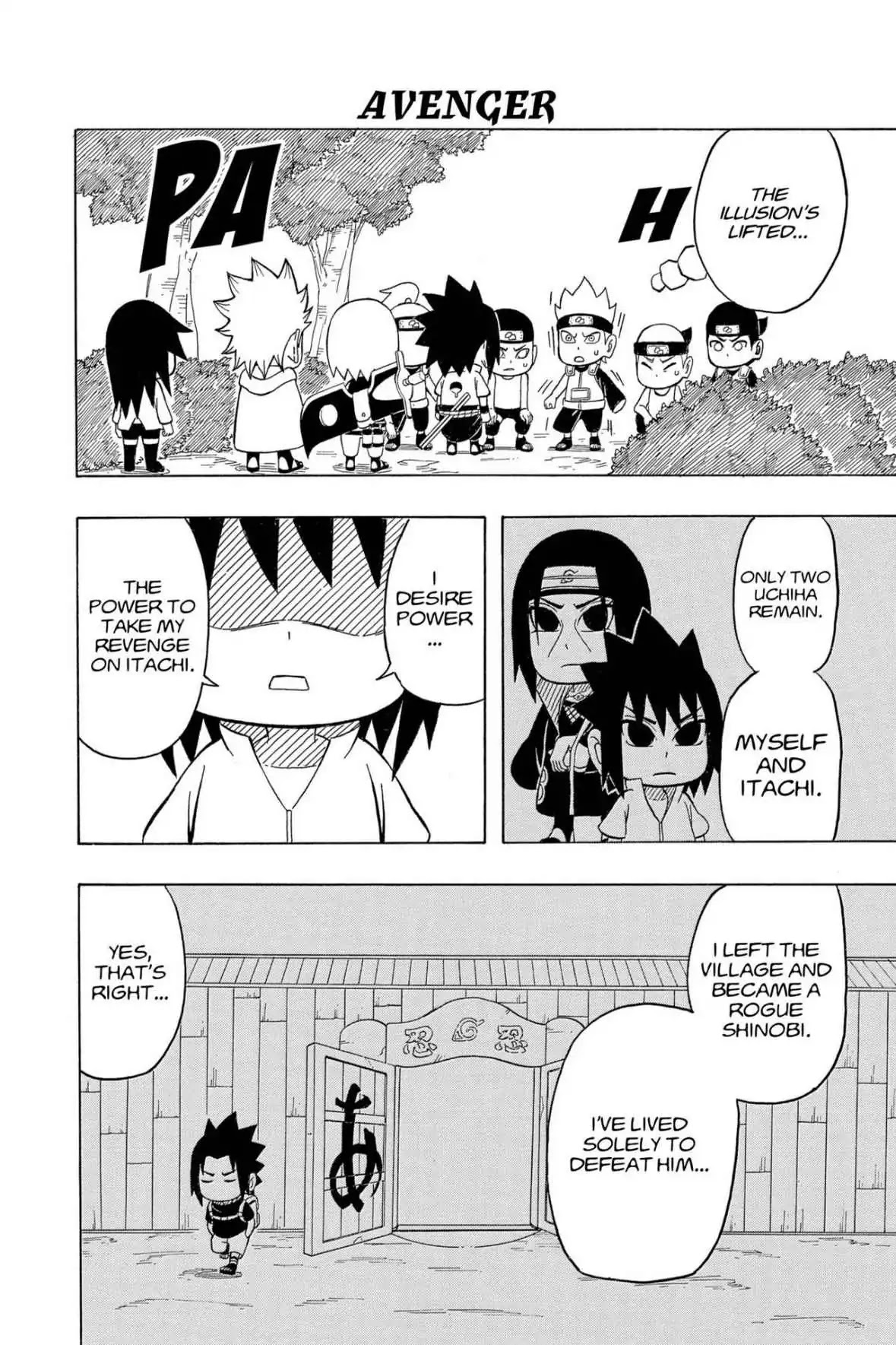Naruto: Chibi Sasuke's Sharingan Legend Chapter 1 page 32 - Chapter 1: Uchiha Sasuke!!