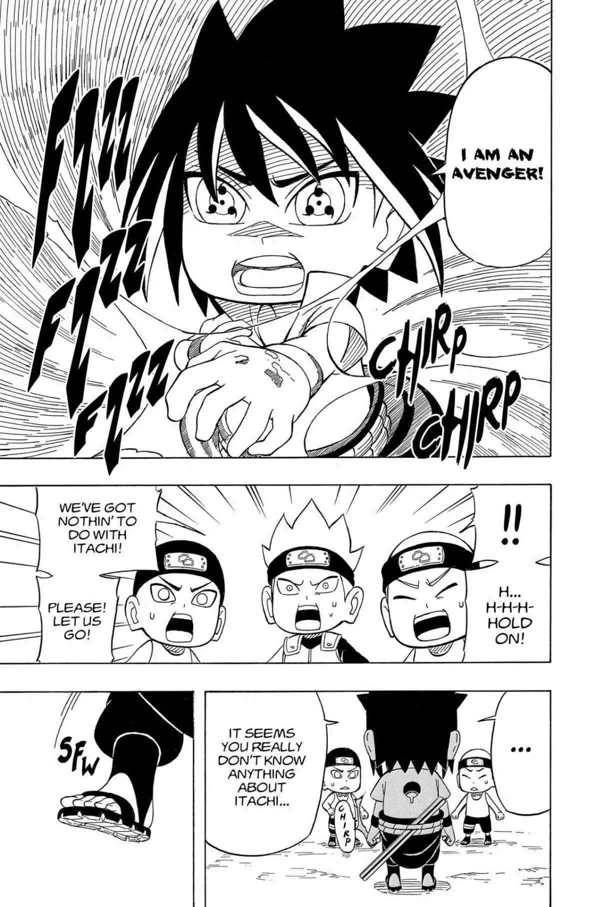 Naruto: Chibi Sasuke's Sharingan Legend Chapter 1 page 33 - Chapter 1: Uchiha Sasuke!!