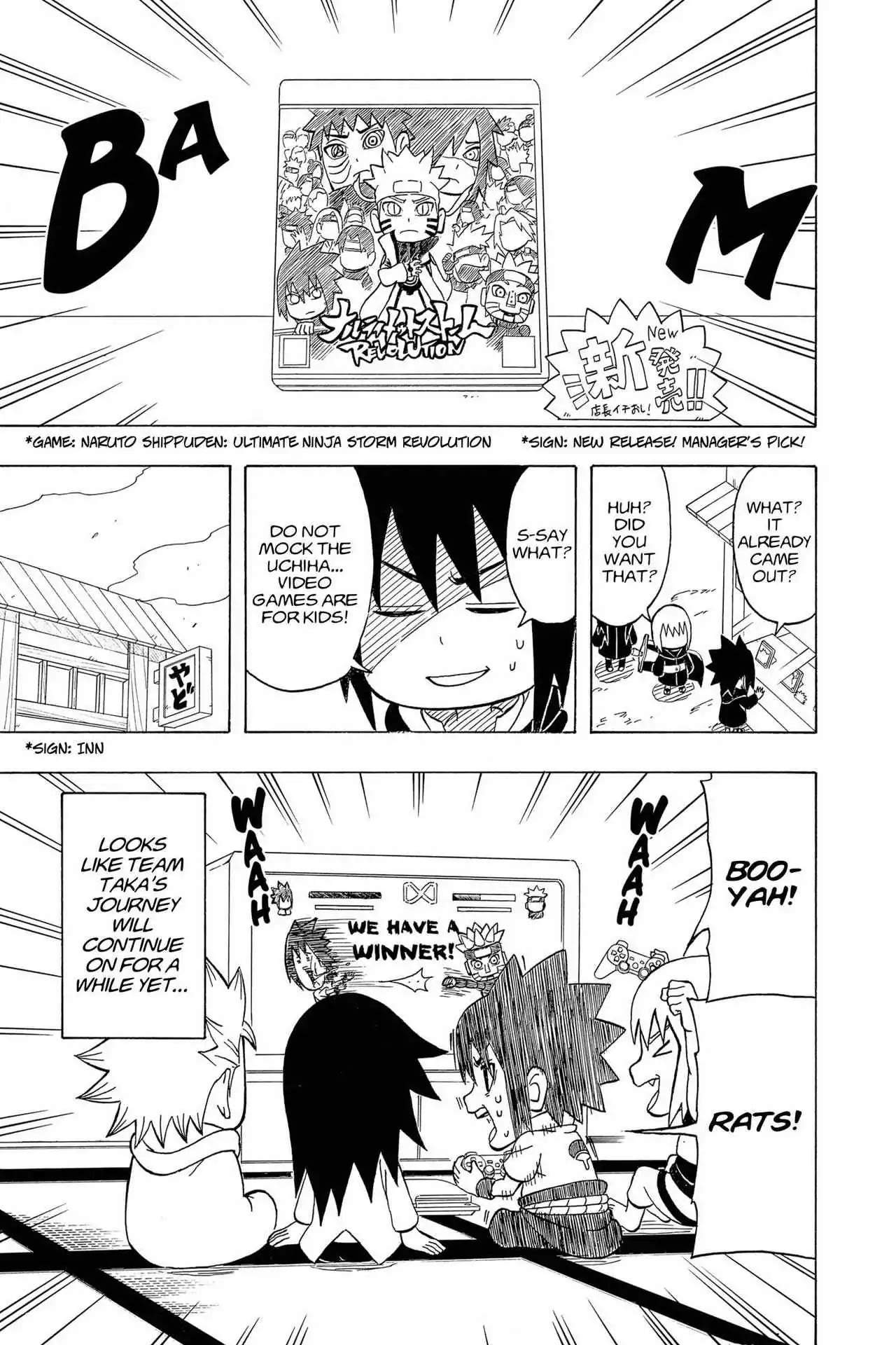 Naruto: Chibi Sasuke's Sharingan Legend Chapter 1 page 38 - Chapter 1: Uchiha Sasuke!!
