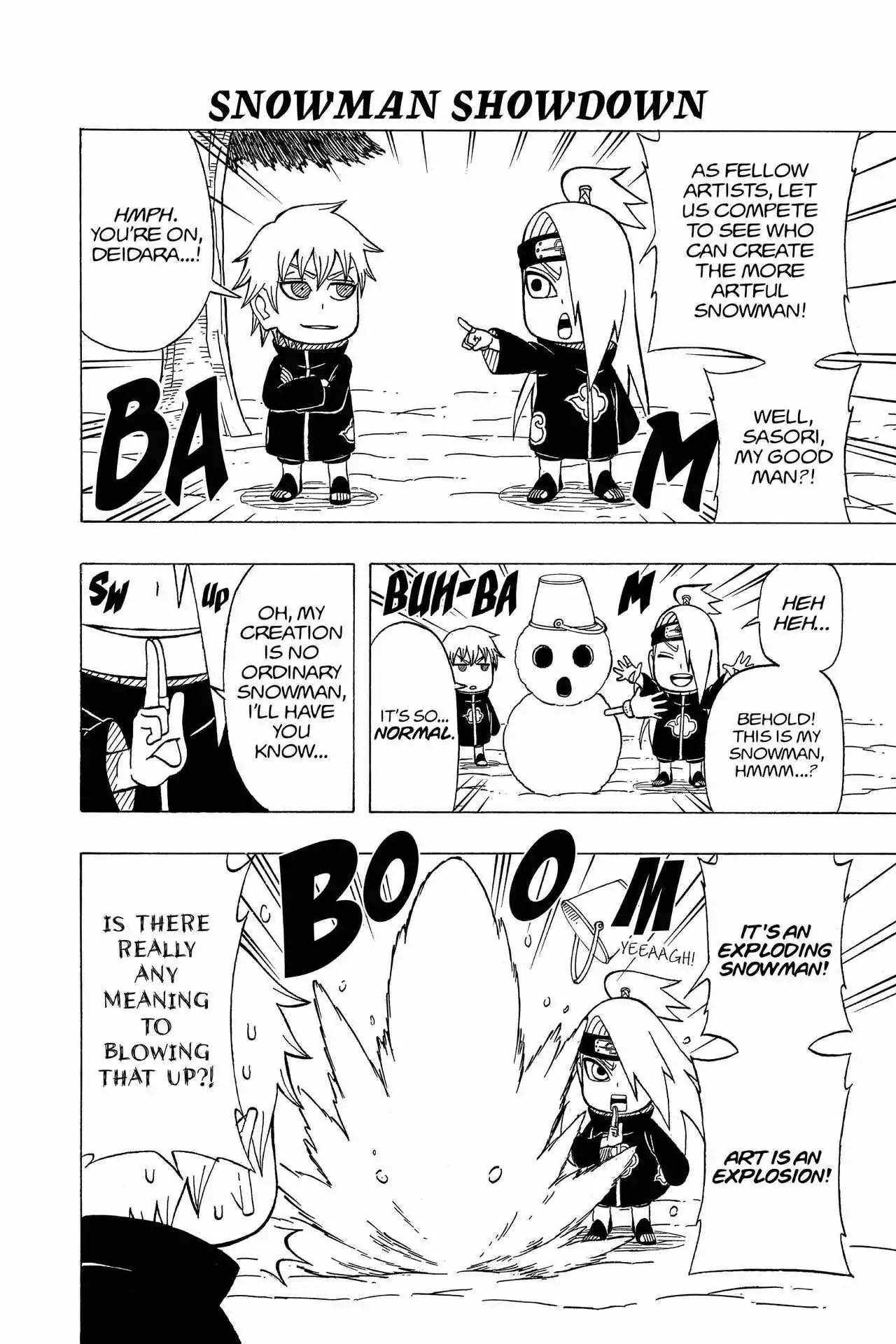 Naruto: Chibi Sasuke's Sharingan Legend Chapter 10 page 10 - Chapter 10: The Akatsuki's Winter Vacation!!