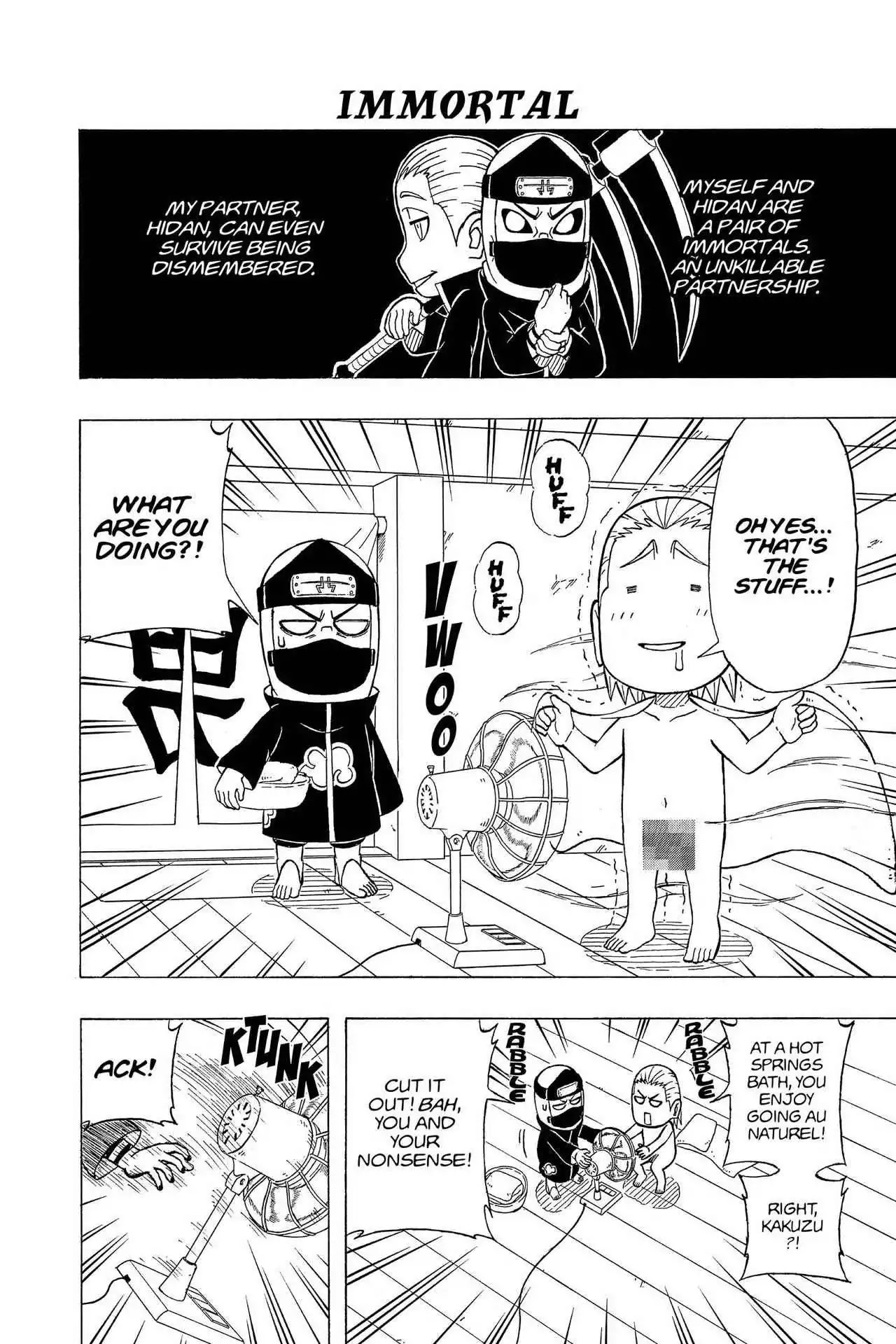 Naruto: Chibi Sasuke's Sharingan Legend Chapter 10 page 14 - Chapter 10: The Akatsuki's Winter Vacation!!