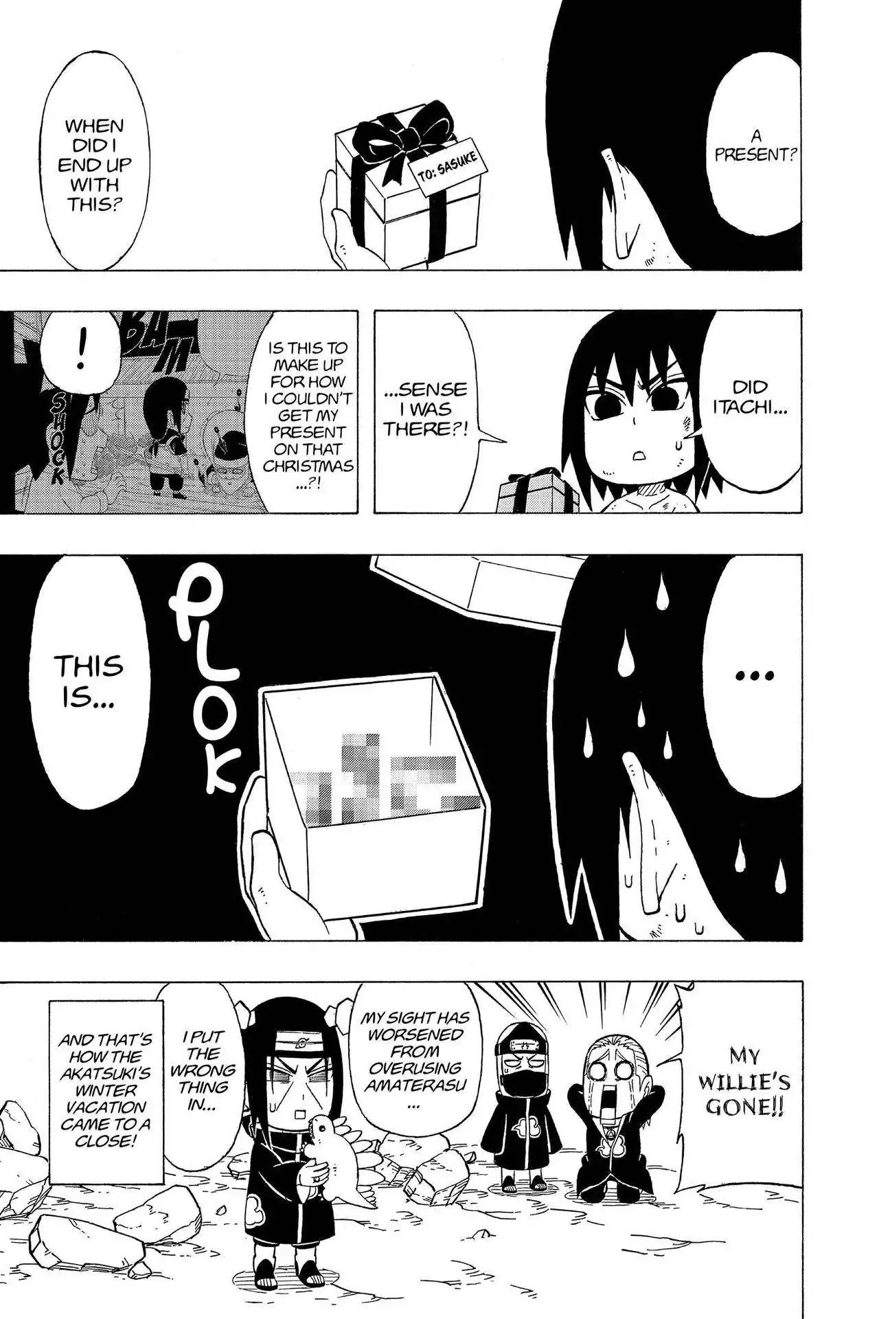 Naruto: Chibi Sasuke's Sharingan Legend Chapter 10 page 26 - Chapter 10: The Akatsuki's Winter Vacation!!