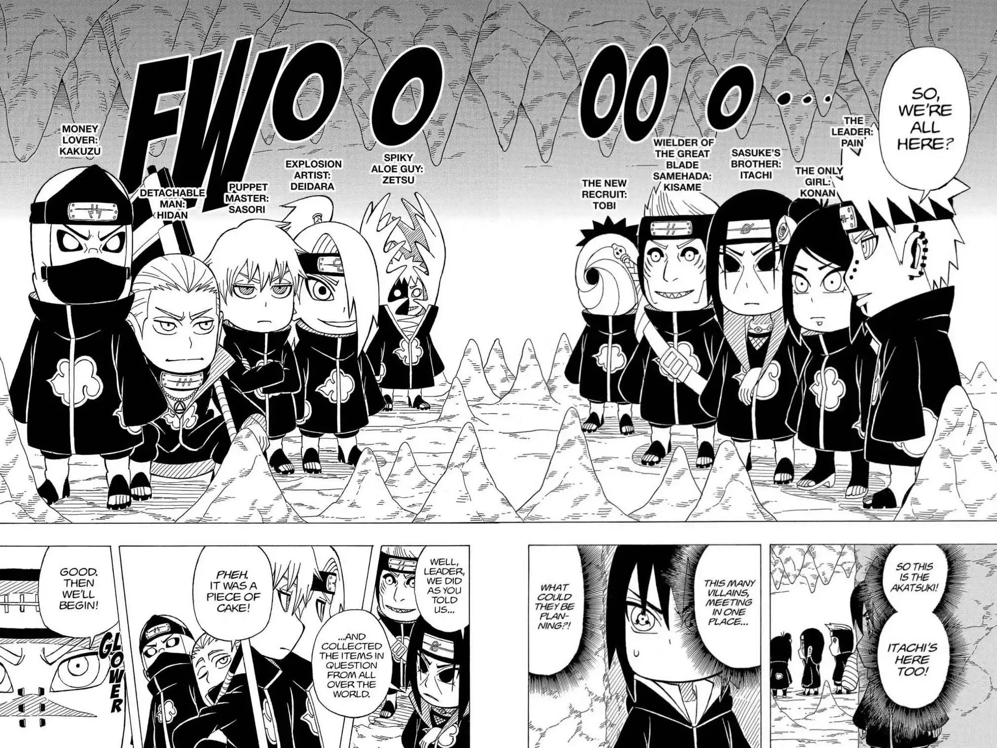 Naruto: Chibi Sasuke's Sharingan Legend Chapter 10 page 3 - Chapter 10: The Akatsuki's Winter Vacation!!