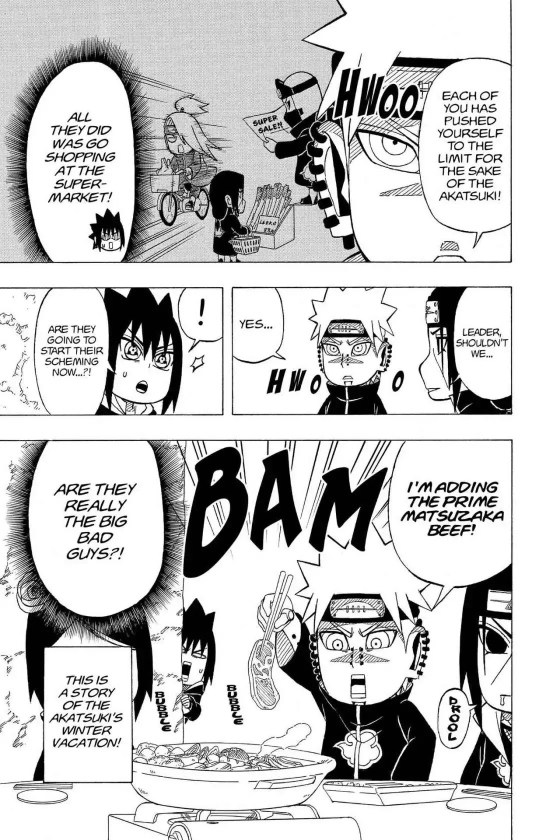 Naruto: Chibi Sasuke's Sharingan Legend Chapter 10 page 5 - Chapter 10: The Akatsuki's Winter Vacation!!