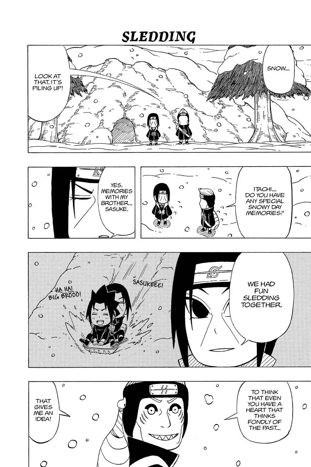 Naruto: Chibi Sasuke's Sharingan Legend Chapter 10 page 8 - Chapter 10: The Akatsuki's Winter Vacation!!