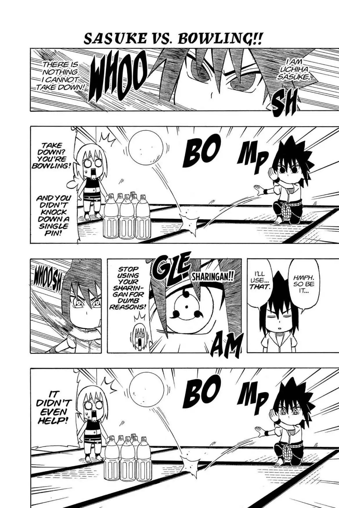 Naruto: Chibi Sasuke's Sharingan Legend Chapter 11 page 10 - Chapter 11: Sasuke VS.XXX!!