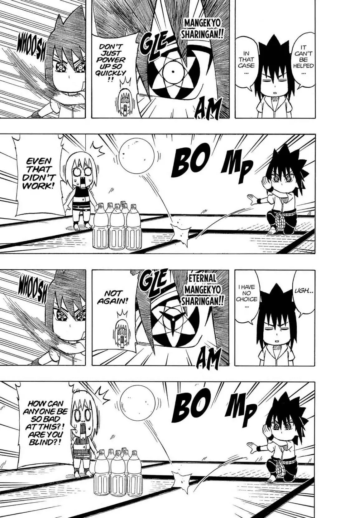 Naruto: Chibi Sasuke's Sharingan Legend Chapter 11 page 11 - Chapter 11: Sasuke VS.XXX!!
