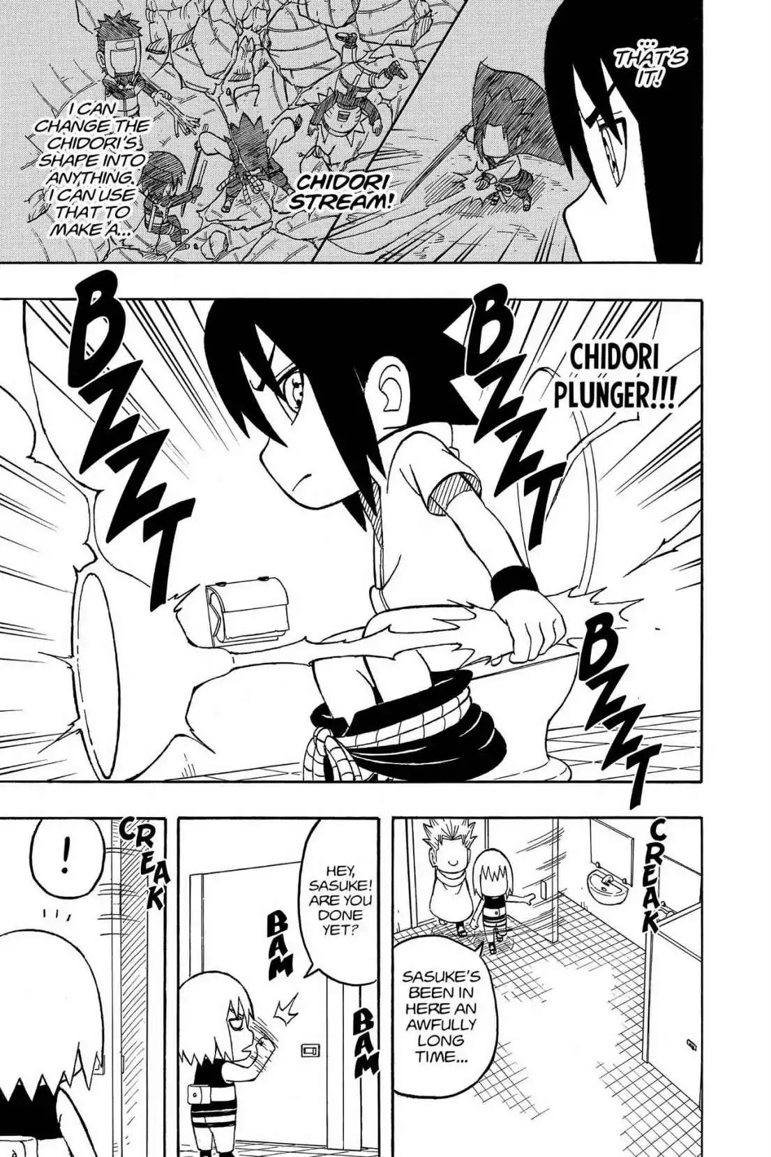 Naruto: Chibi Sasuke's Sharingan Legend Chapter 11 page 13 - Chapter 11: Sasuke VS.XXX!!