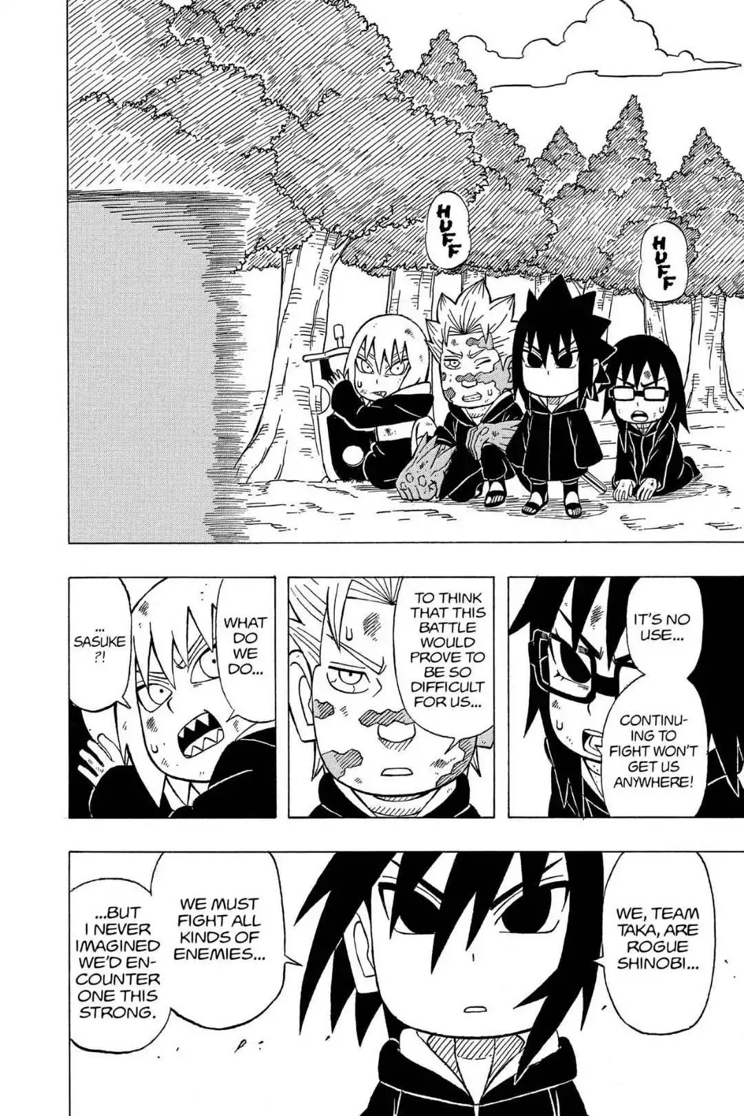 Naruto: Chibi Sasuke's Sharingan Legend Chapter 11 page 2 - Chapter 11: Sasuke VS.XXX!!