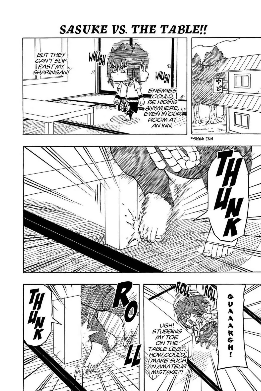 Naruto: Chibi Sasuke's Sharingan Legend Chapter 11 page 4 - Chapter 11: Sasuke VS.XXX!!