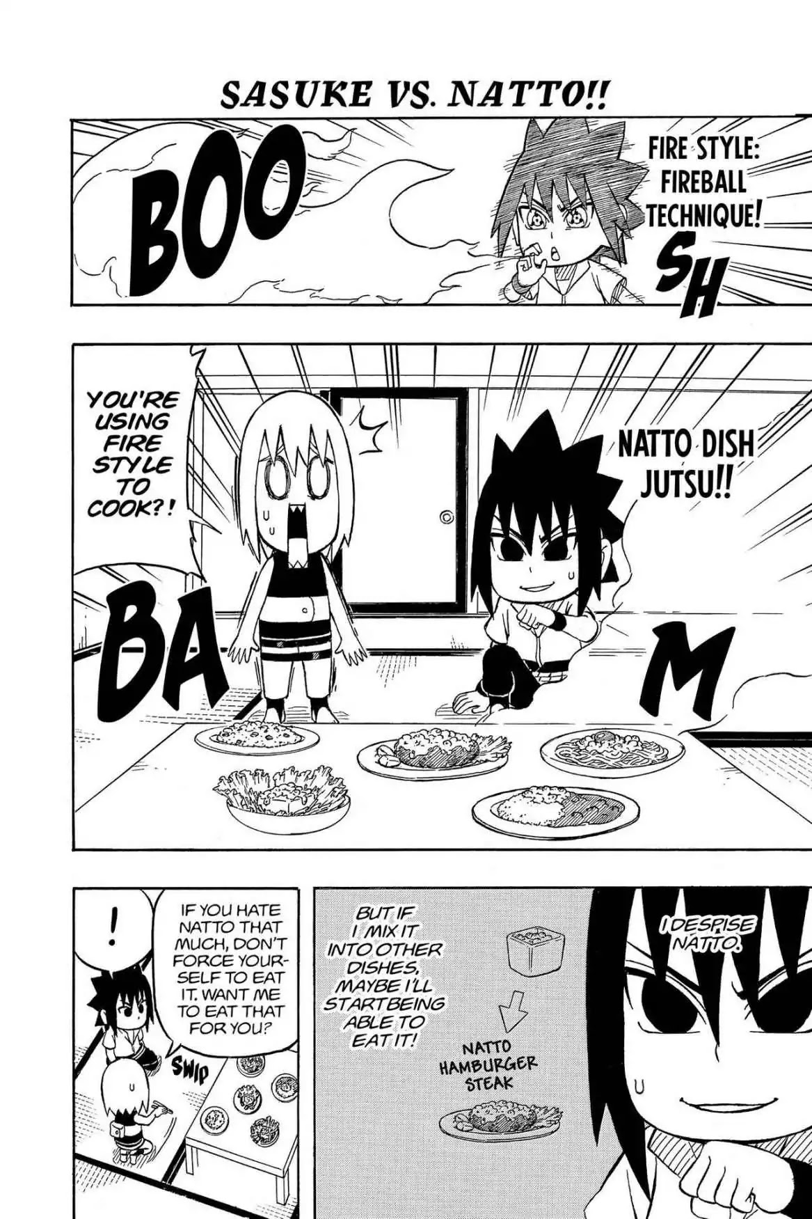 Naruto: Chibi Sasuke's Sharingan Legend Chapter 11 page 6 - Chapter 11: Sasuke VS.XXX!!