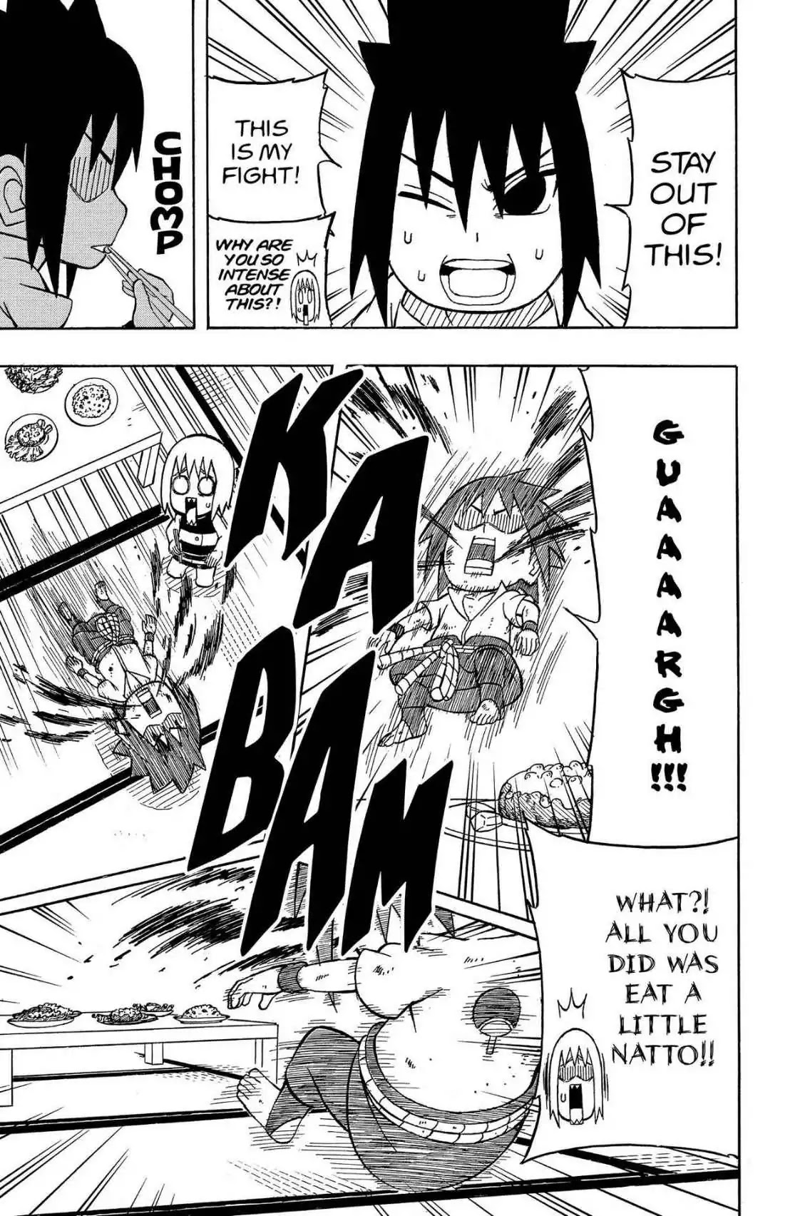 Naruto: Chibi Sasuke's Sharingan Legend Chapter 11 page 7 - Chapter 11: Sasuke VS.XXX!!