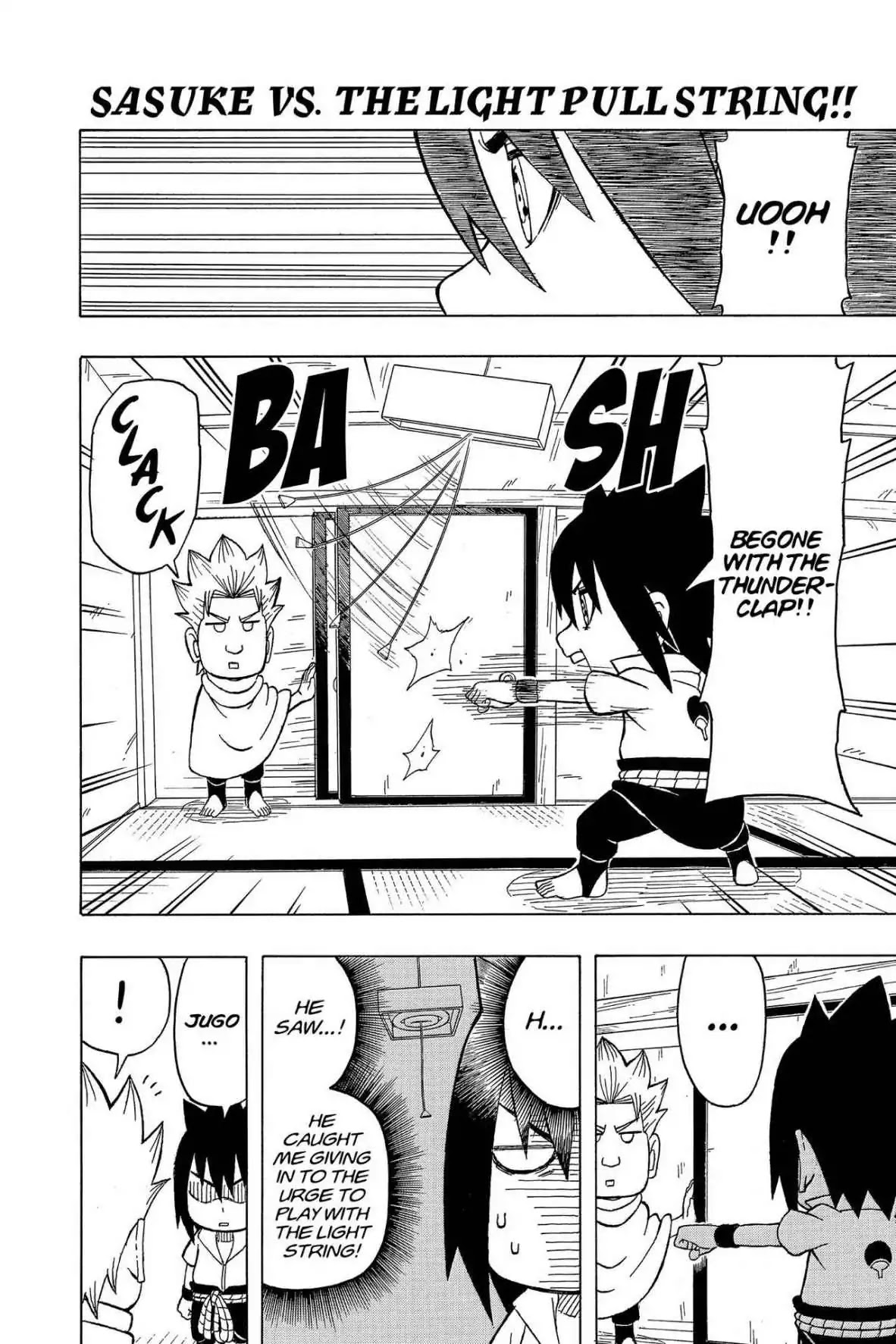 Naruto: Chibi Sasuke's Sharingan Legend Chapter 11 page 8 - Chapter 11: Sasuke VS.XXX!!