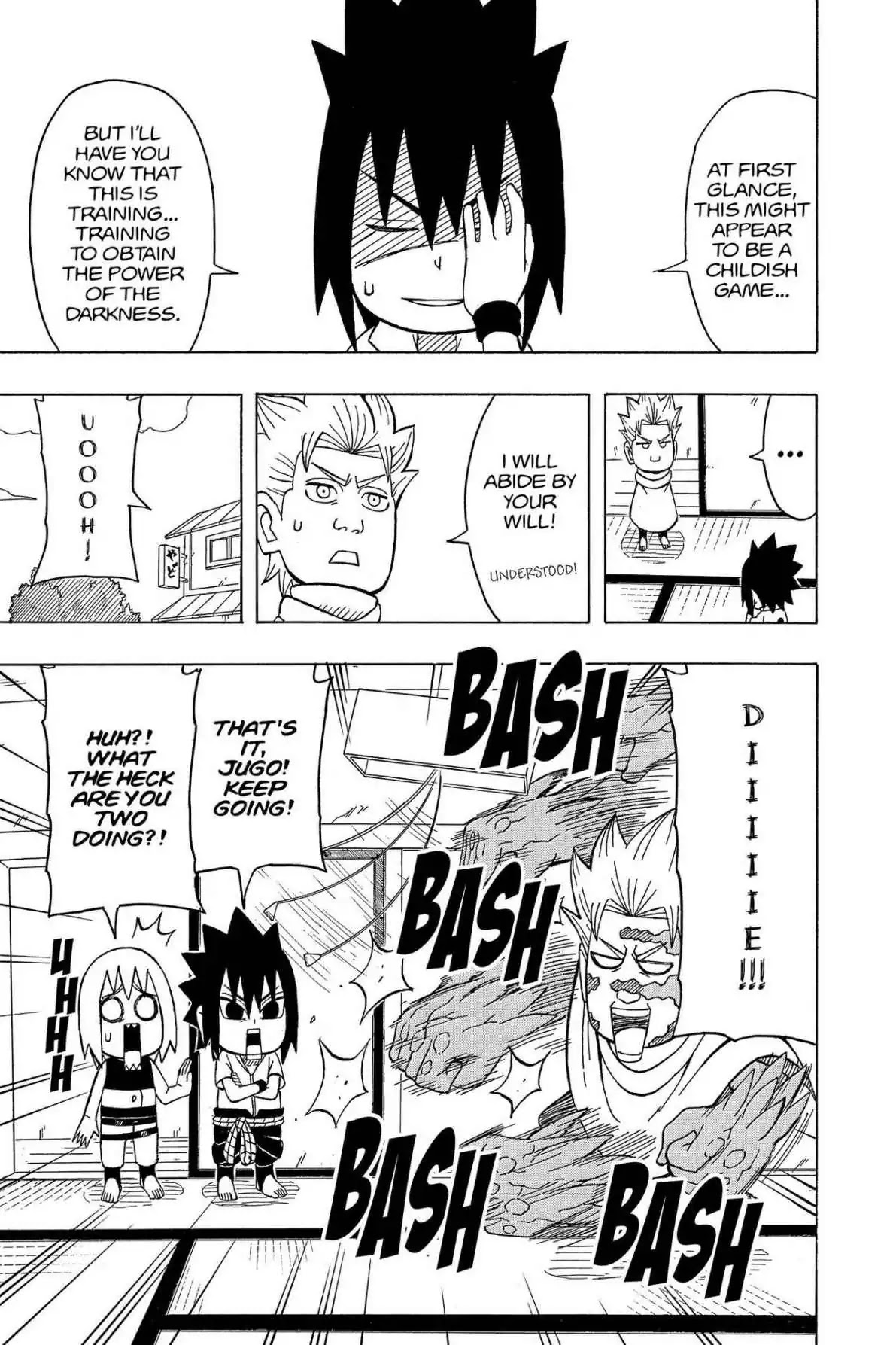 Naruto: Chibi Sasuke's Sharingan Legend Chapter 11 page 9 - Chapter 11: Sasuke VS.XXX!!