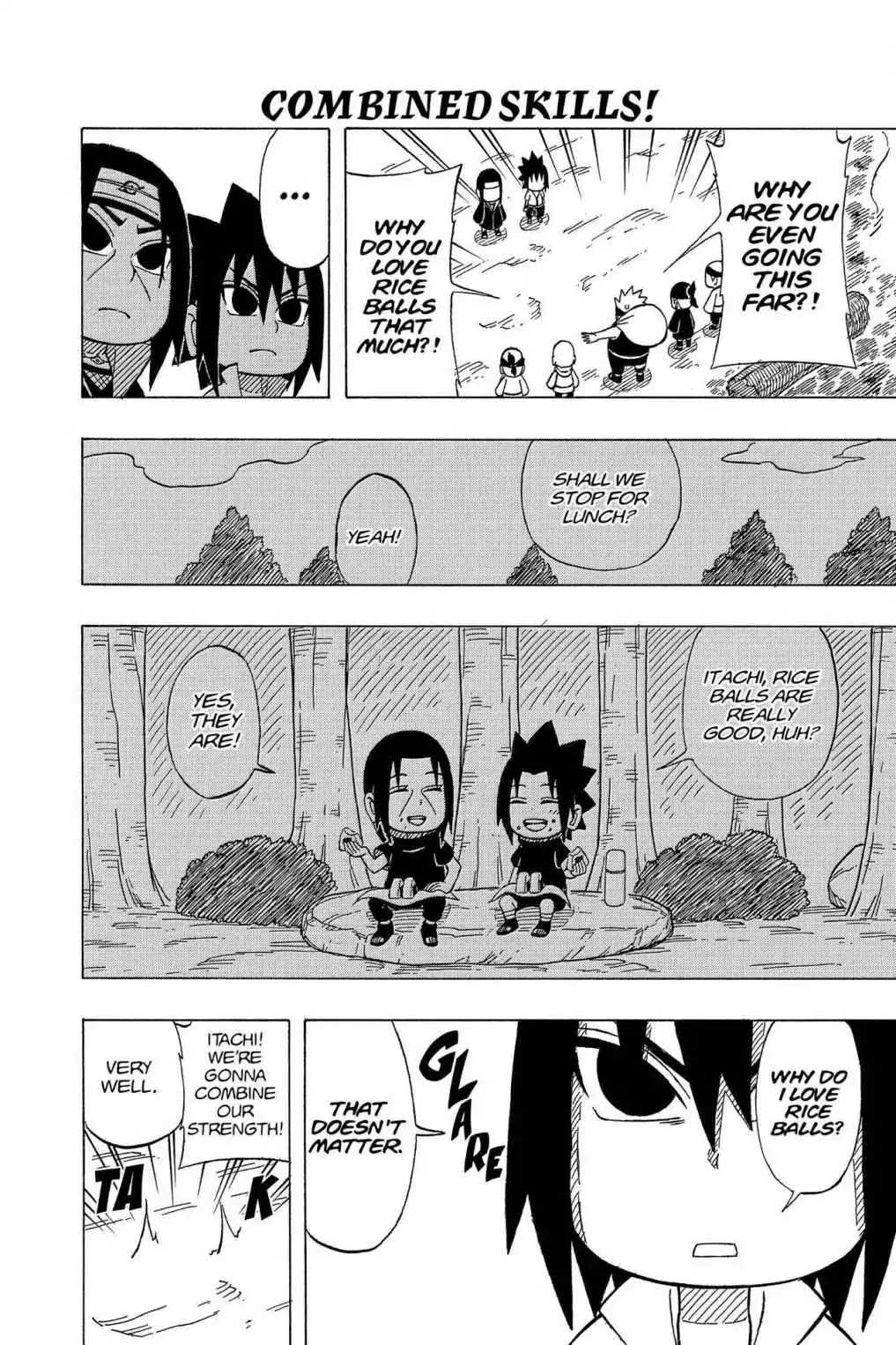 Naruto: Chibi Sasuke's Sharingan Legend Chapter 13 page 12 - Chapter 13: Two-Man Cell!!
