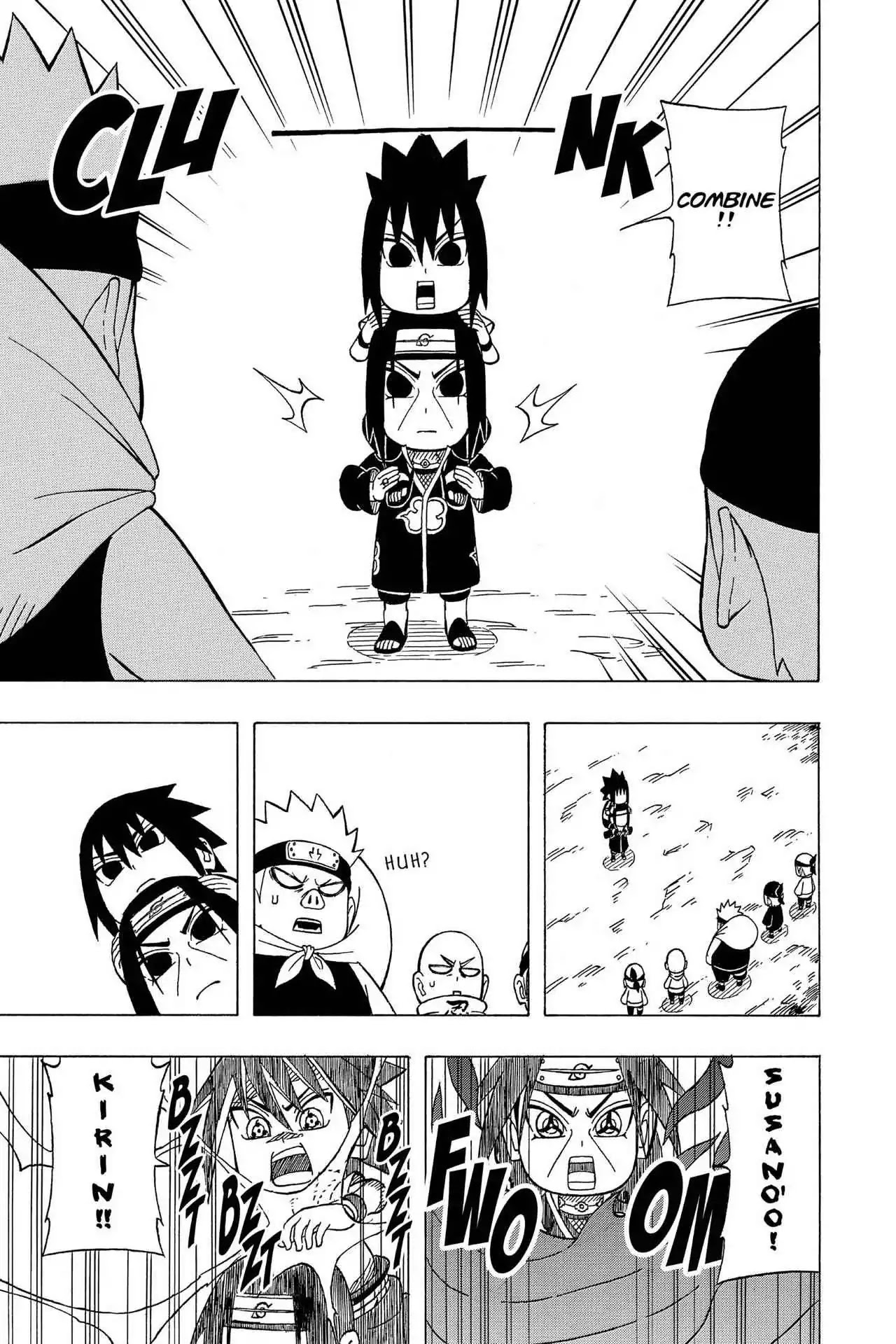 Naruto: Chibi Sasuke's Sharingan Legend Chapter 13 page 13 - Chapter 13: Two-Man Cell!!