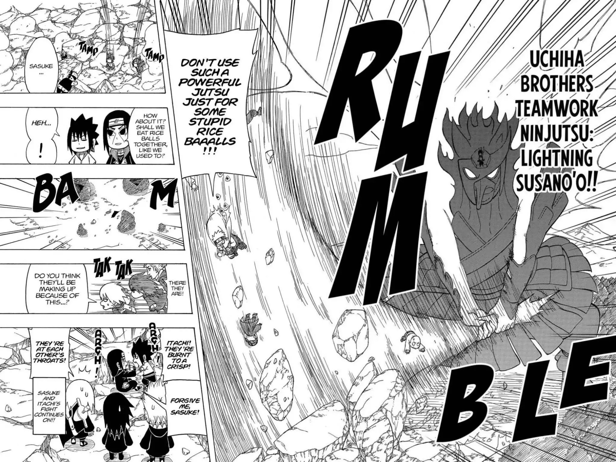 Naruto: Chibi Sasuke's Sharingan Legend Chapter 13 page 14 - Chapter 13: Two-Man Cell!!