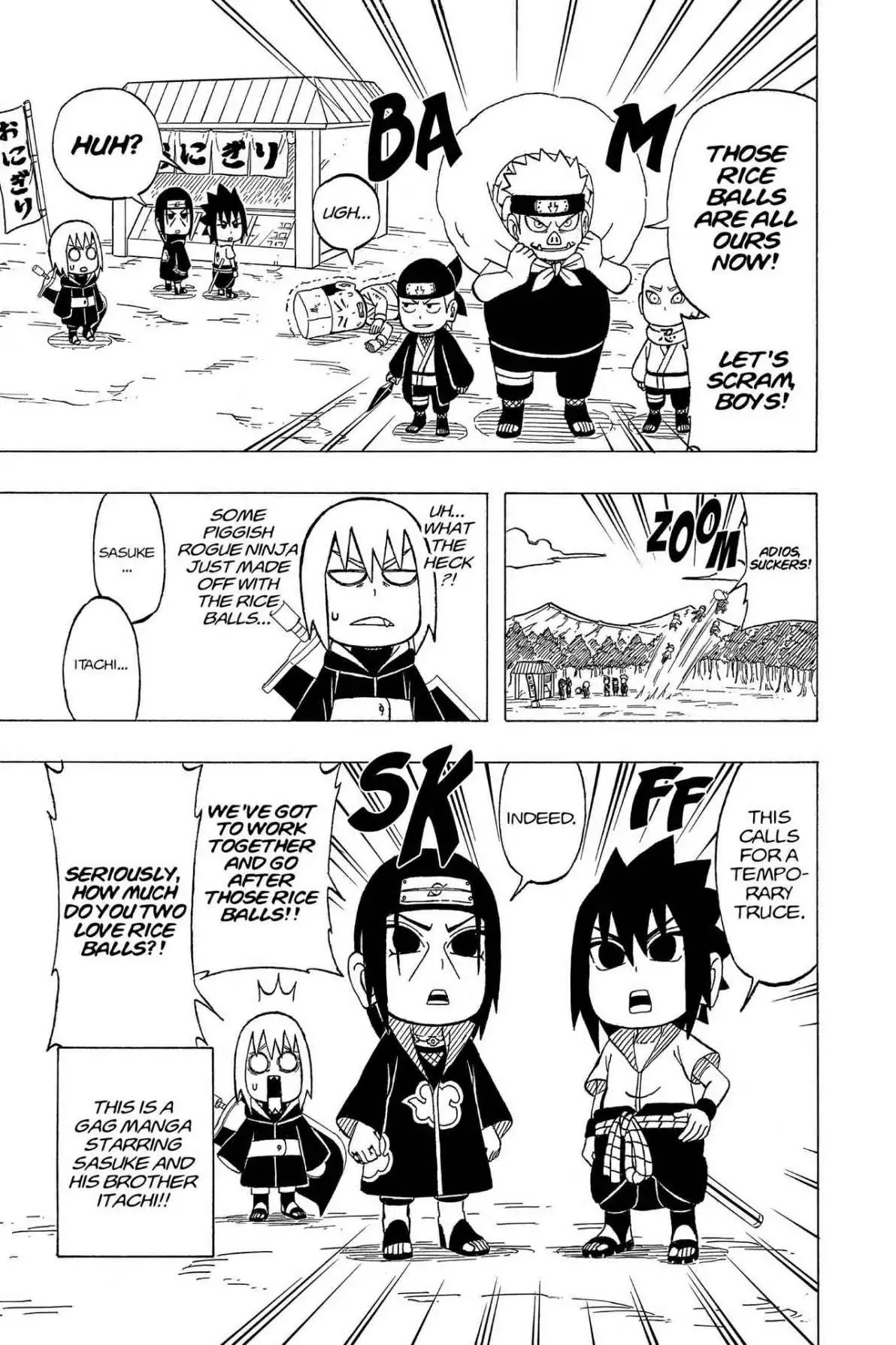 Naruto: Chibi Sasuke's Sharingan Legend Chapter 13 page 5 - Chapter 13: Two-Man Cell!!