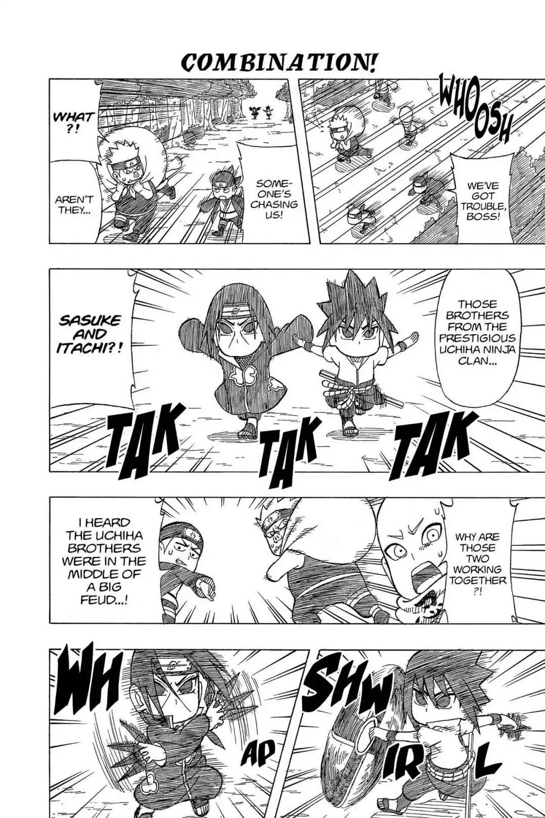 Naruto: Chibi Sasuke's Sharingan Legend Chapter 13 page 6 - Chapter 13: Two-Man Cell!!
