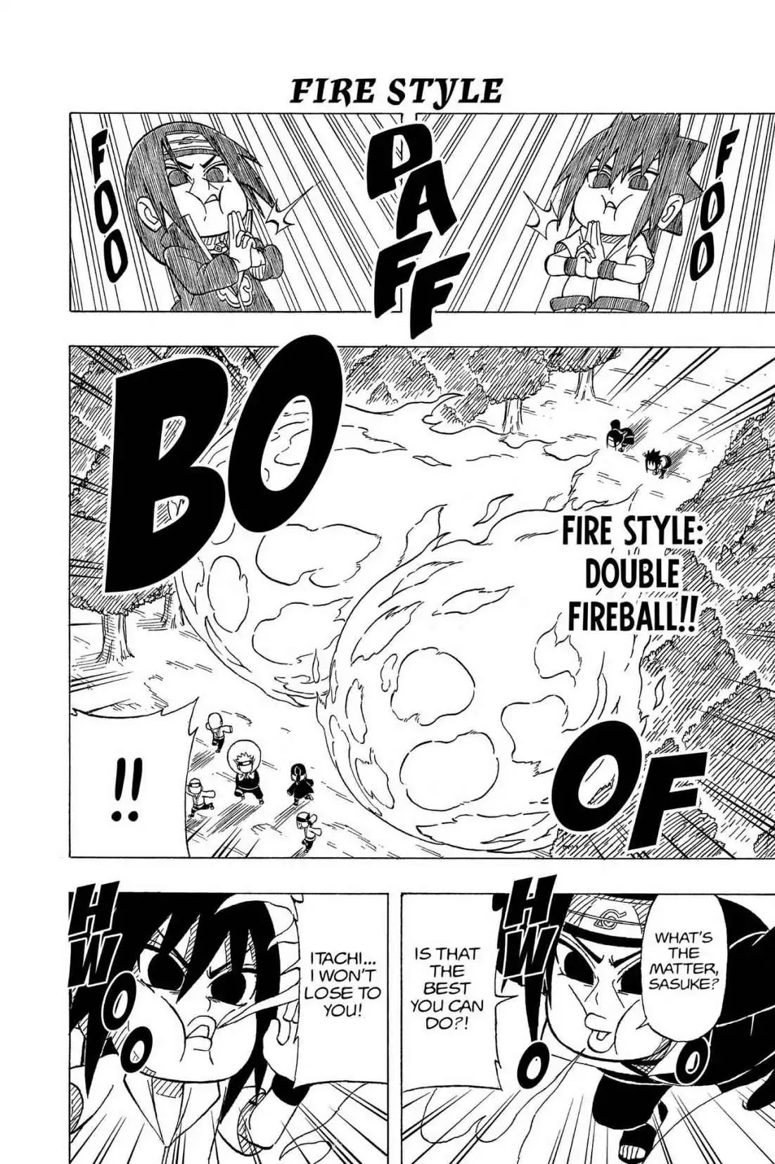 Naruto: Chibi Sasuke's Sharingan Legend Chapter 13 page 8 - Chapter 13: Two-Man Cell!!