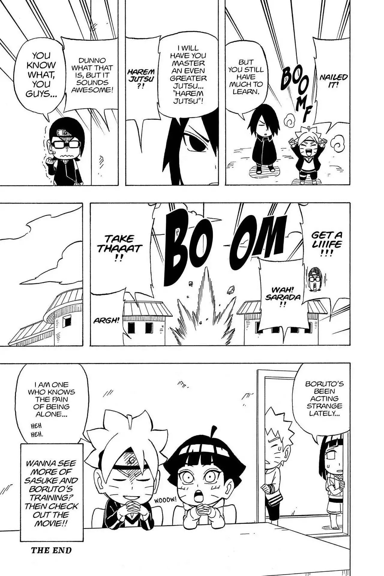 Naruto: Chibi Sasuke's Sharingan Legend Chapter 14.5 page 10 - Volume 2 Special: Mini Manga